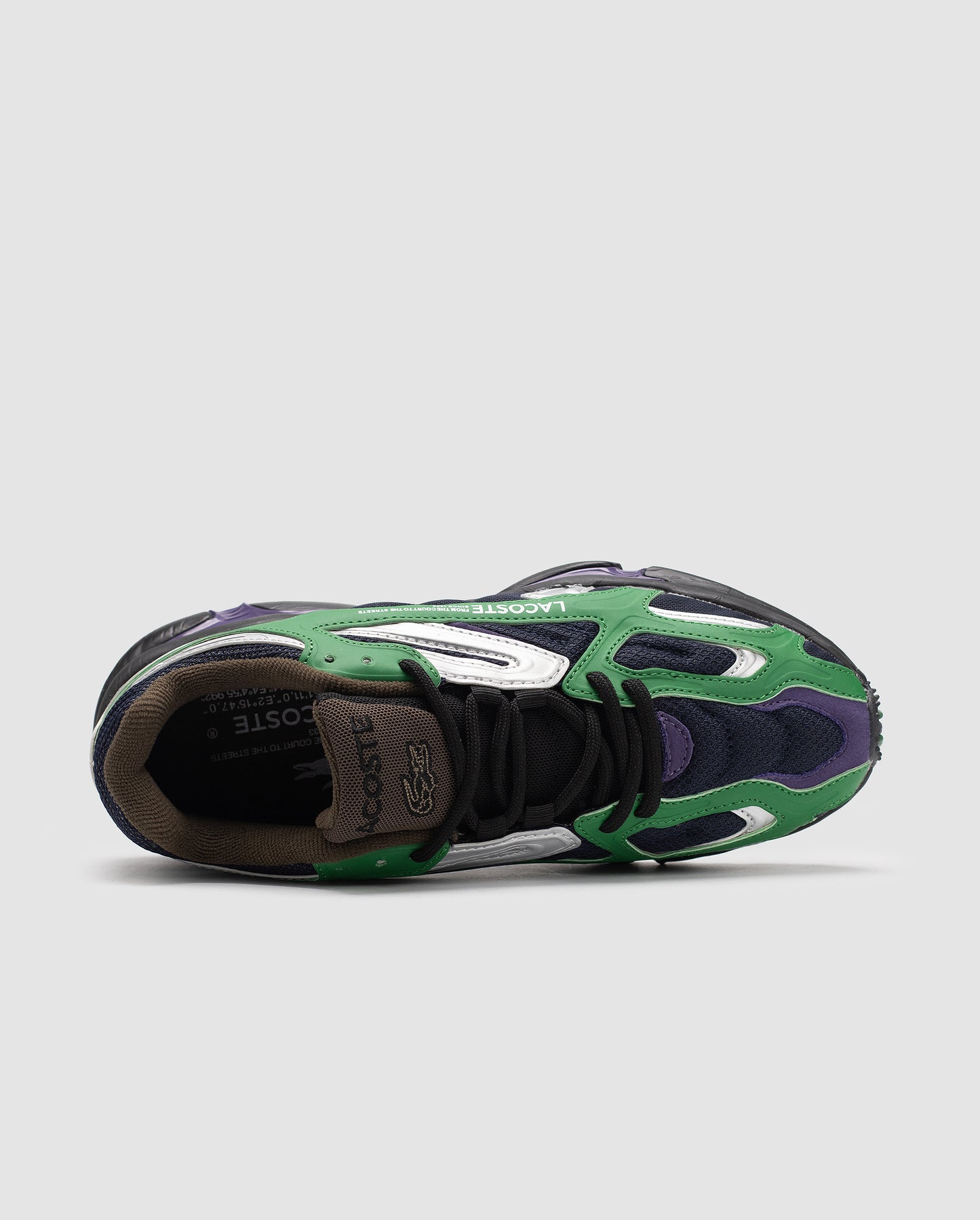 Lacoste L003 Green Silver Blue