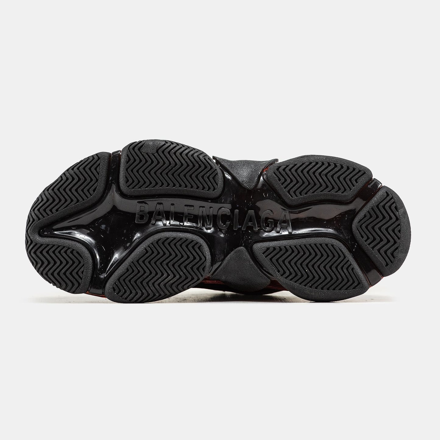 Balenciaga Triple S Black Red