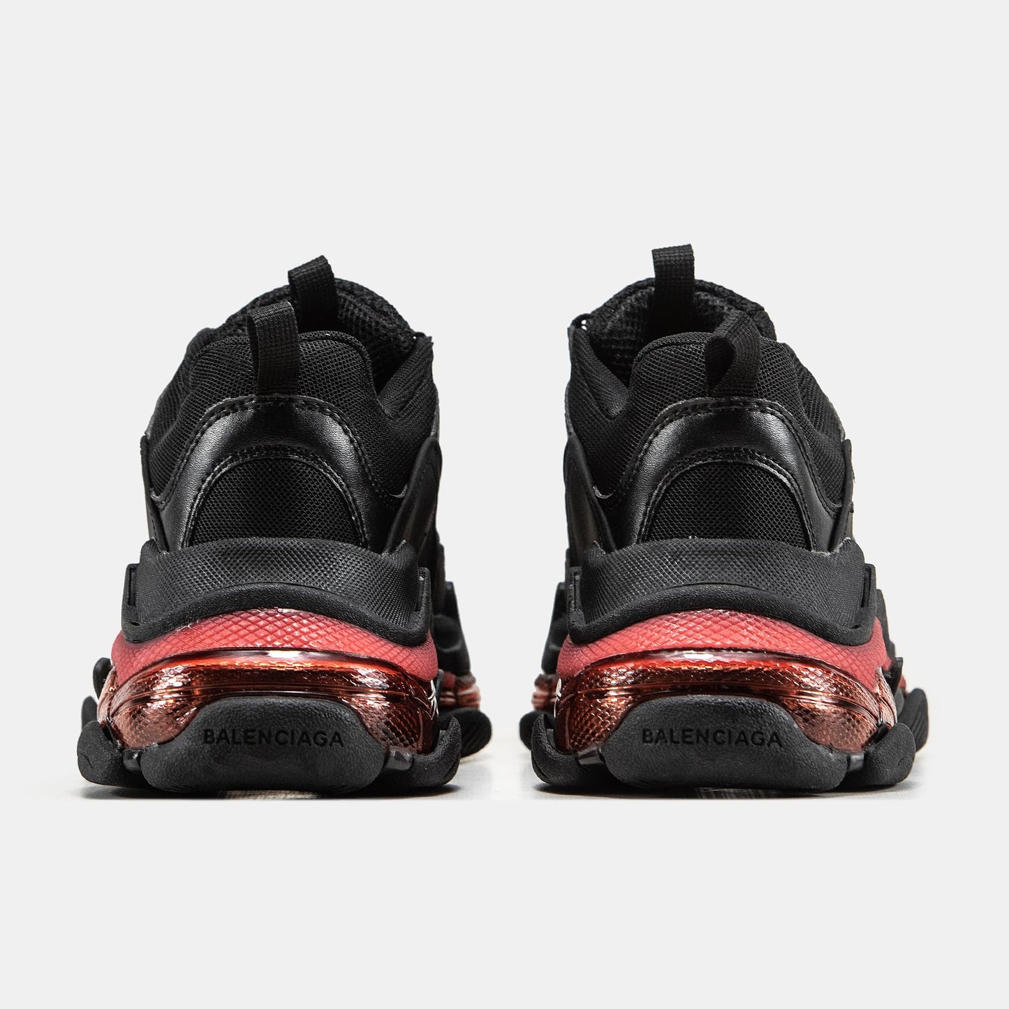Balenciaga Triple S Black Red