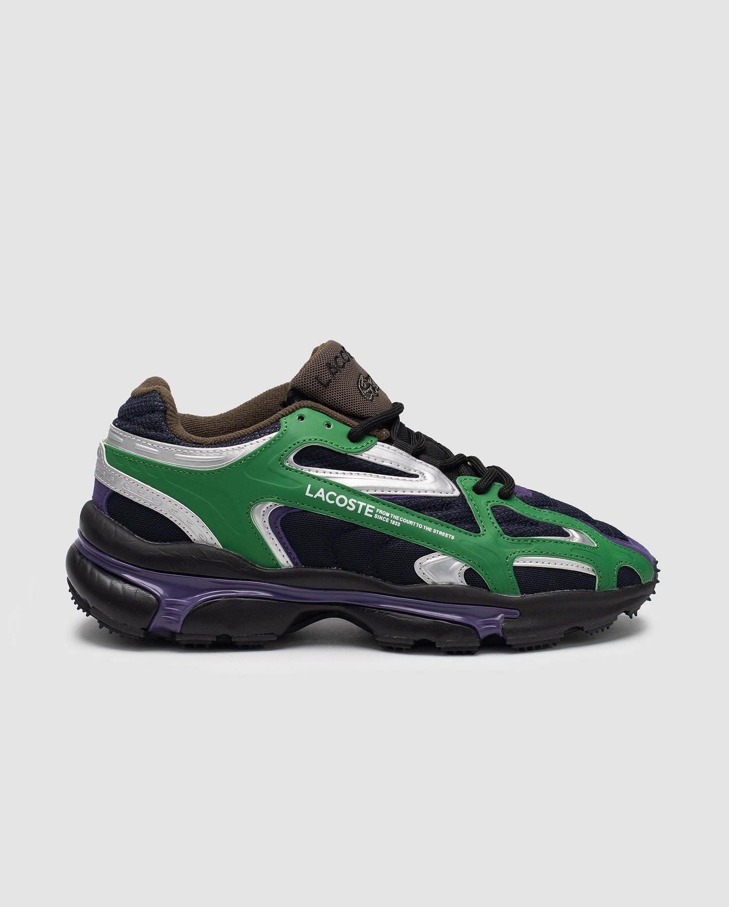 Lacoste L003 Green Silver Blue