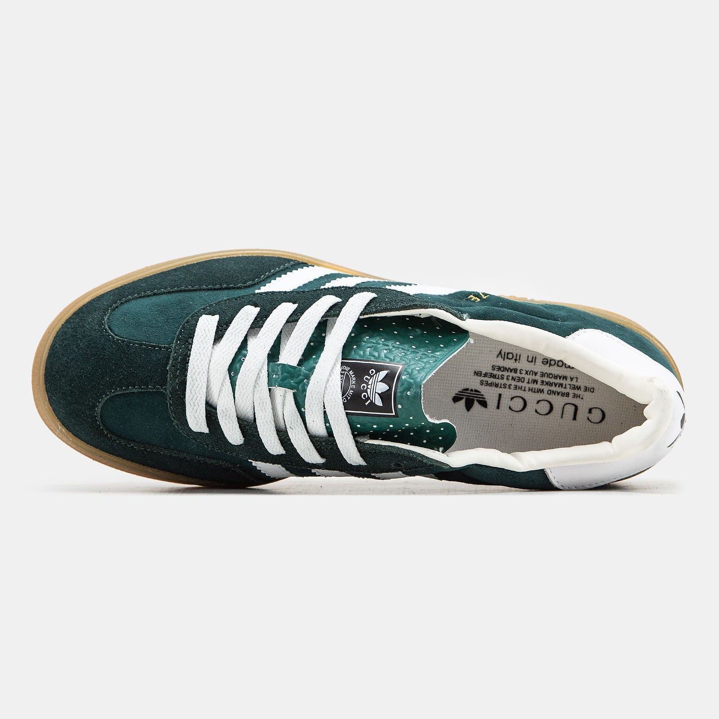 Adidas Gazelle x Gucci Green White