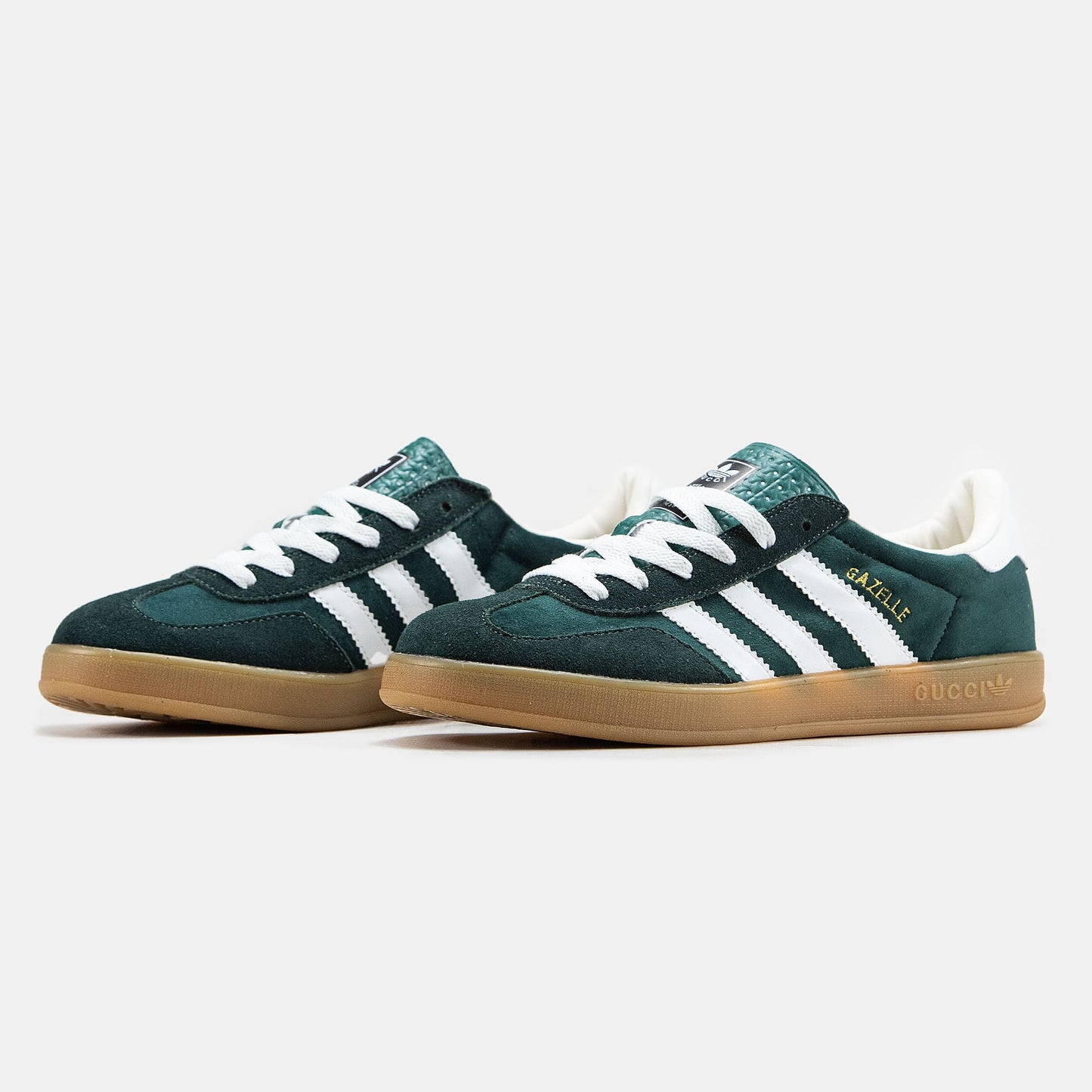 Adidas Gazelle x Gucci Green White