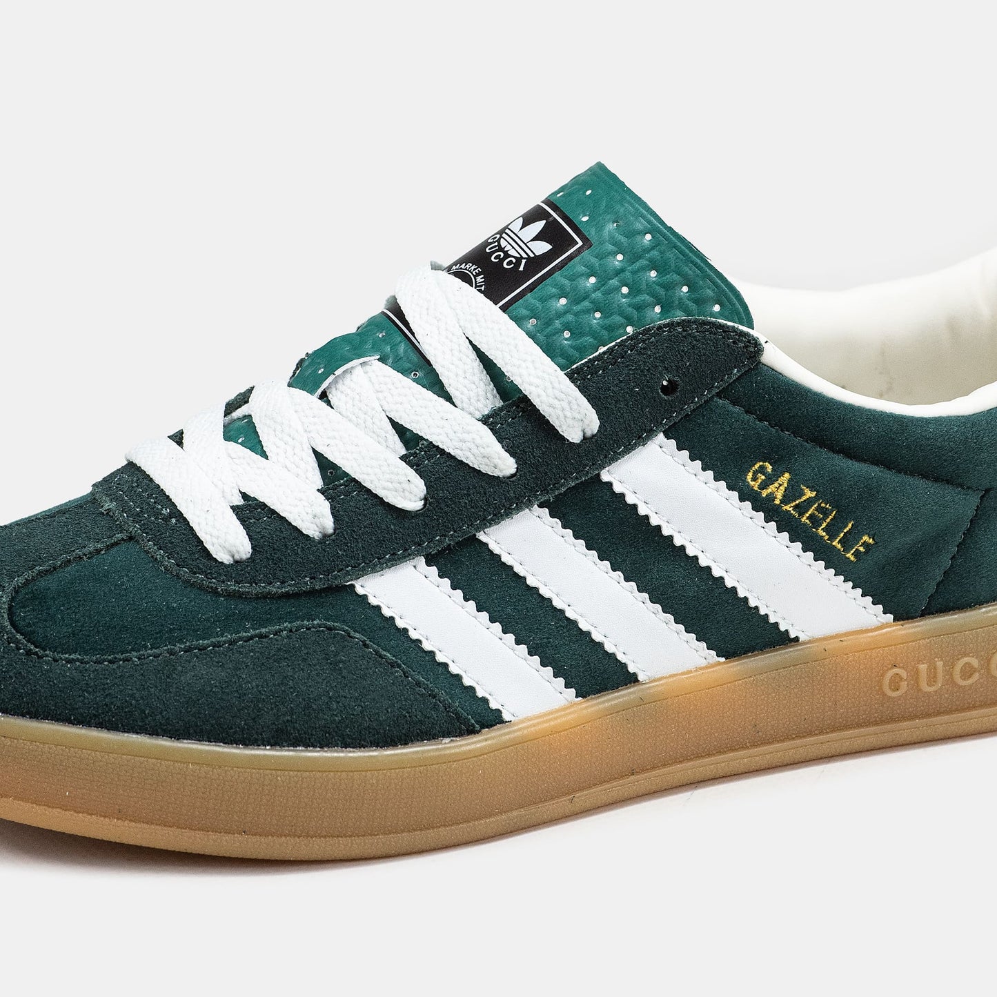 Adidas Gazelle x Gucci Green White