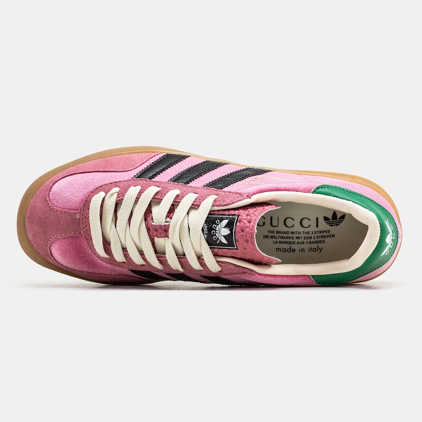 Adidas Gazelle x Gucci Pink Green