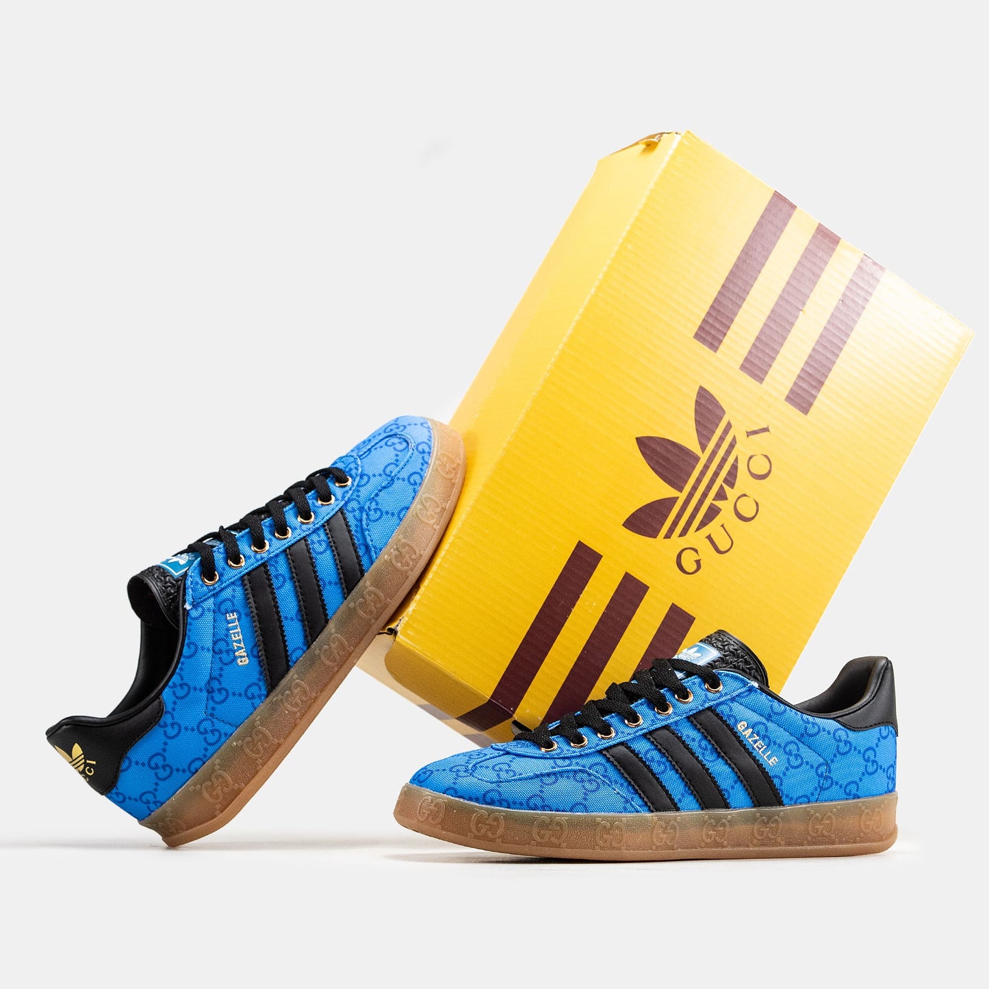 Adidas Gazelle x Gucci Blue