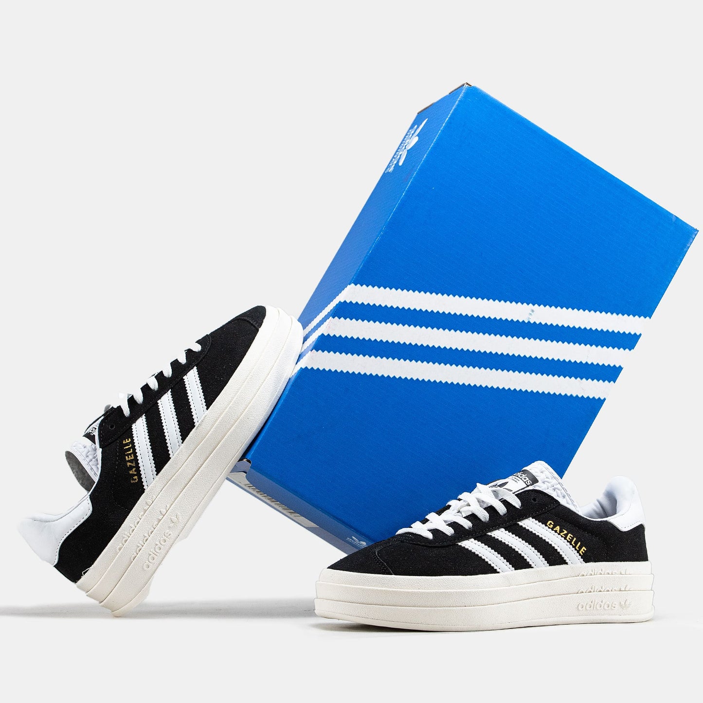 Adidas Gazelle Bold Black White