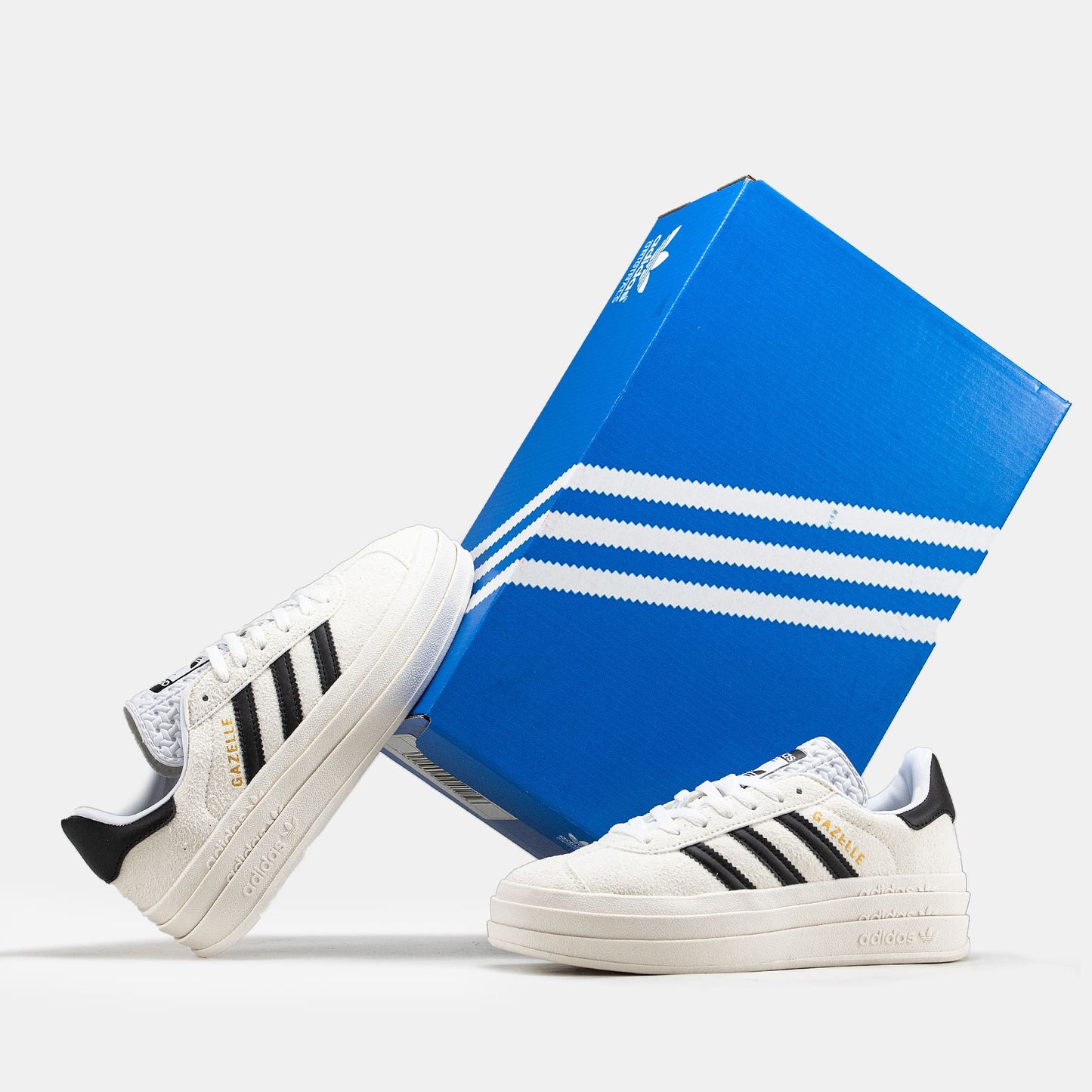 Adidas Gazelle Bold White Black