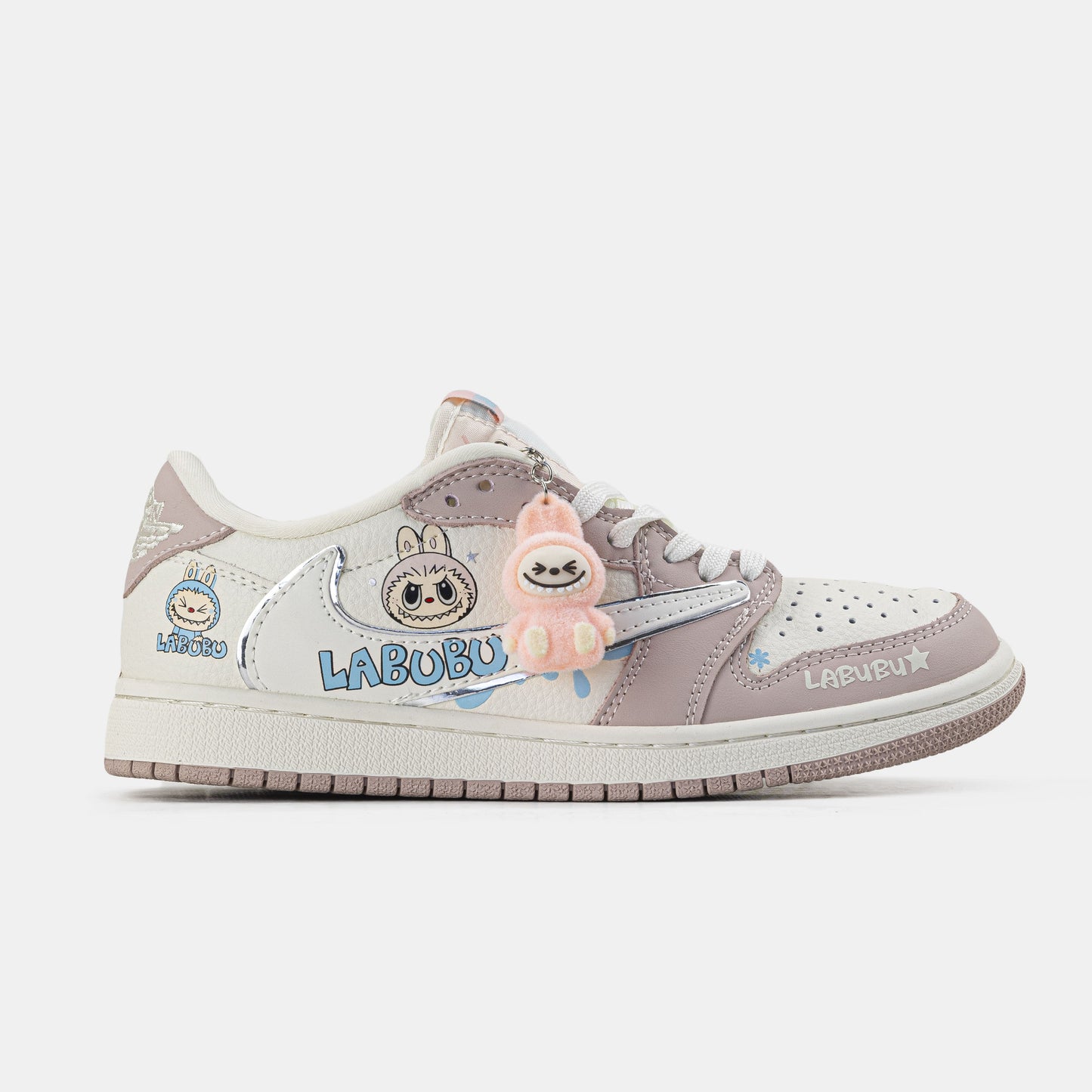 Nike Air Jordan 1 x Travis Scott x Labubu Pink