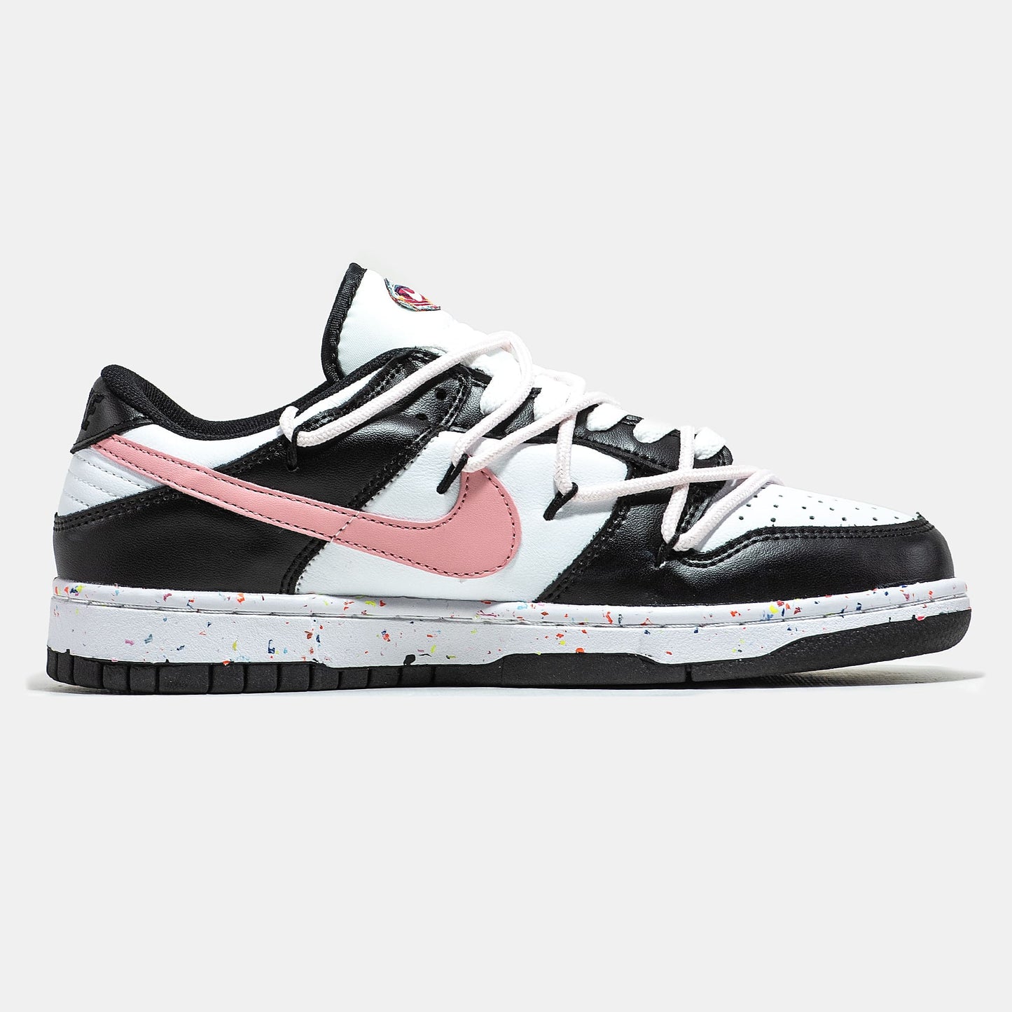 Nike SB Dunk Low Black White Pink