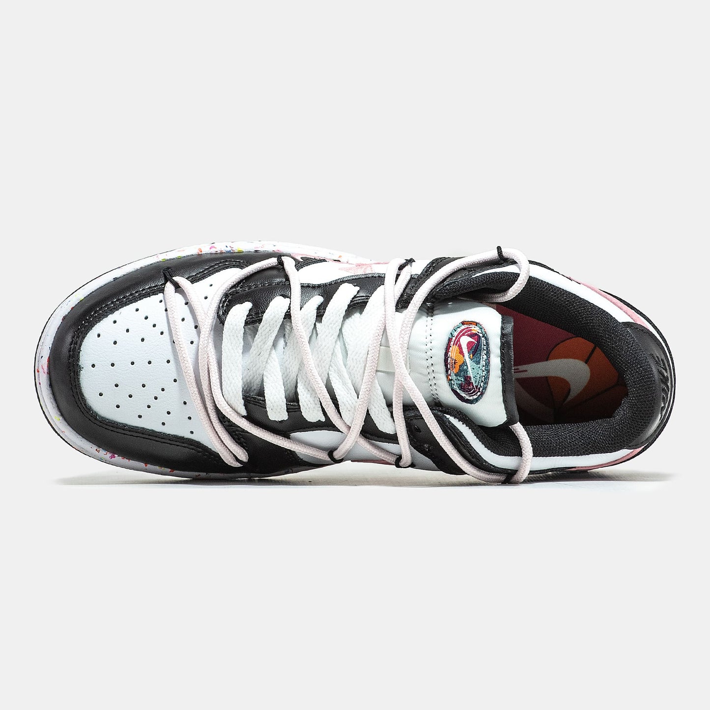 Nike SB Dunk Low Black White Pink