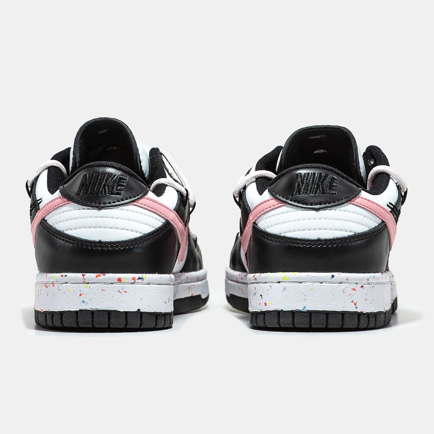 Nike SB Dunk Low Black White Pink