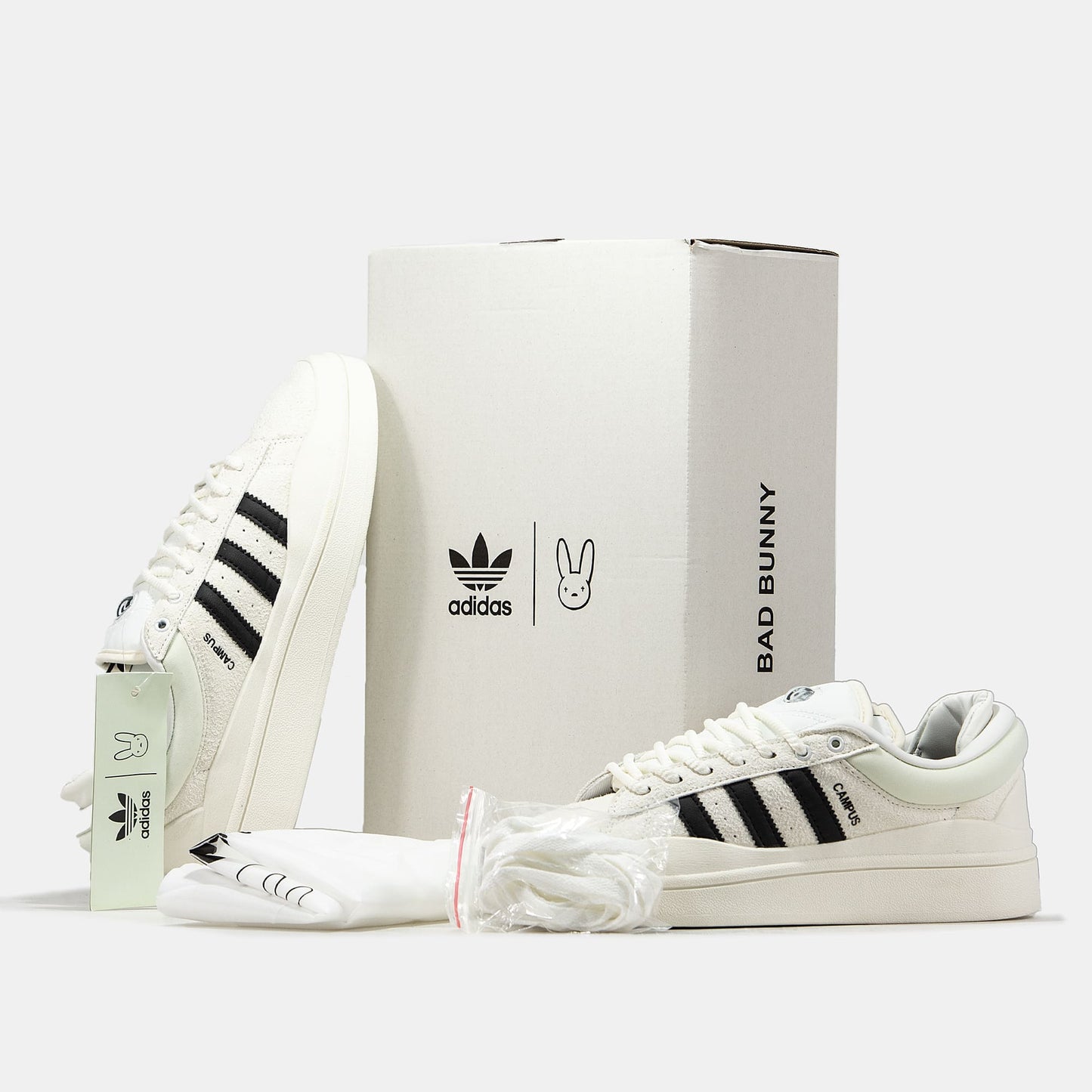 Adidas Campus x Bad Banny White