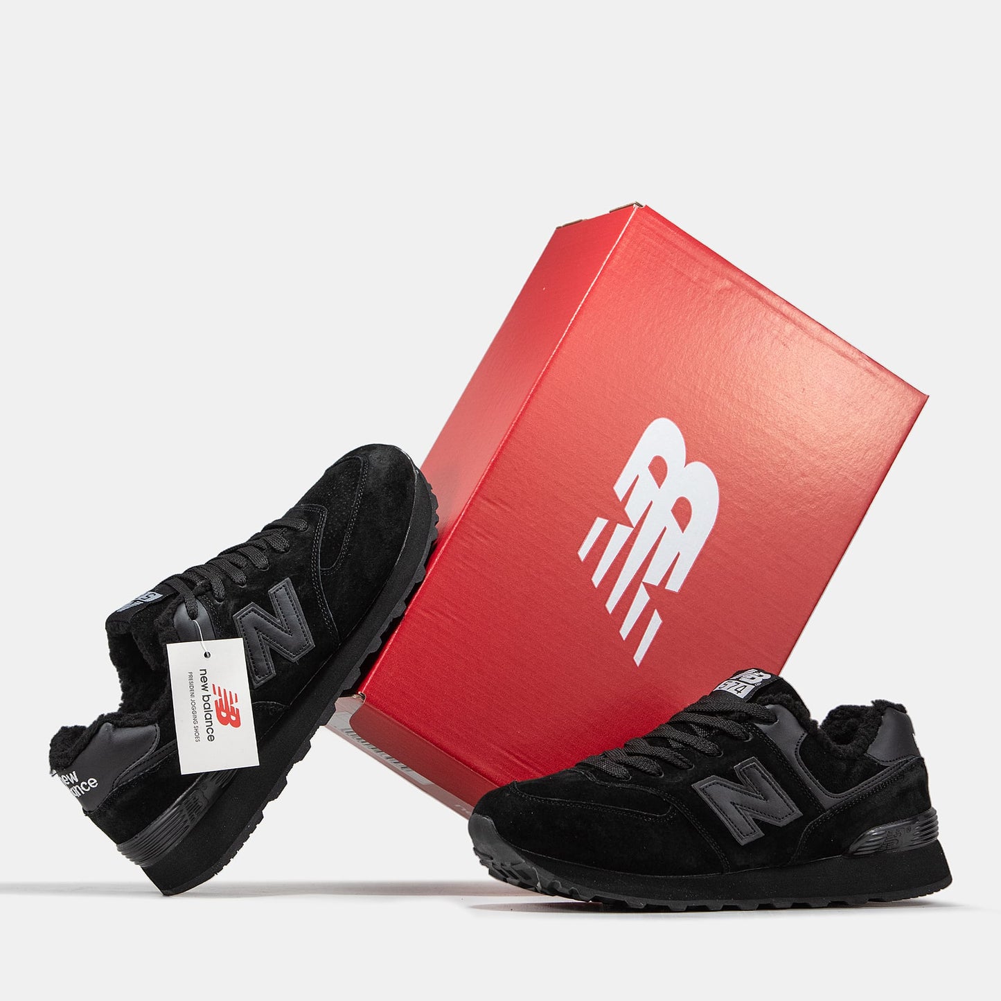 New Balance 574 Black Winter