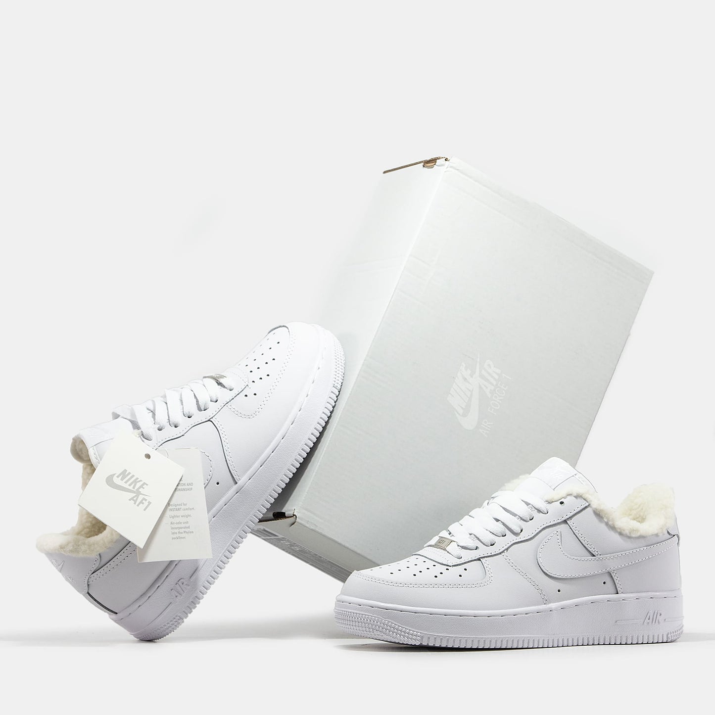 Nike Air Force 1 White Winter