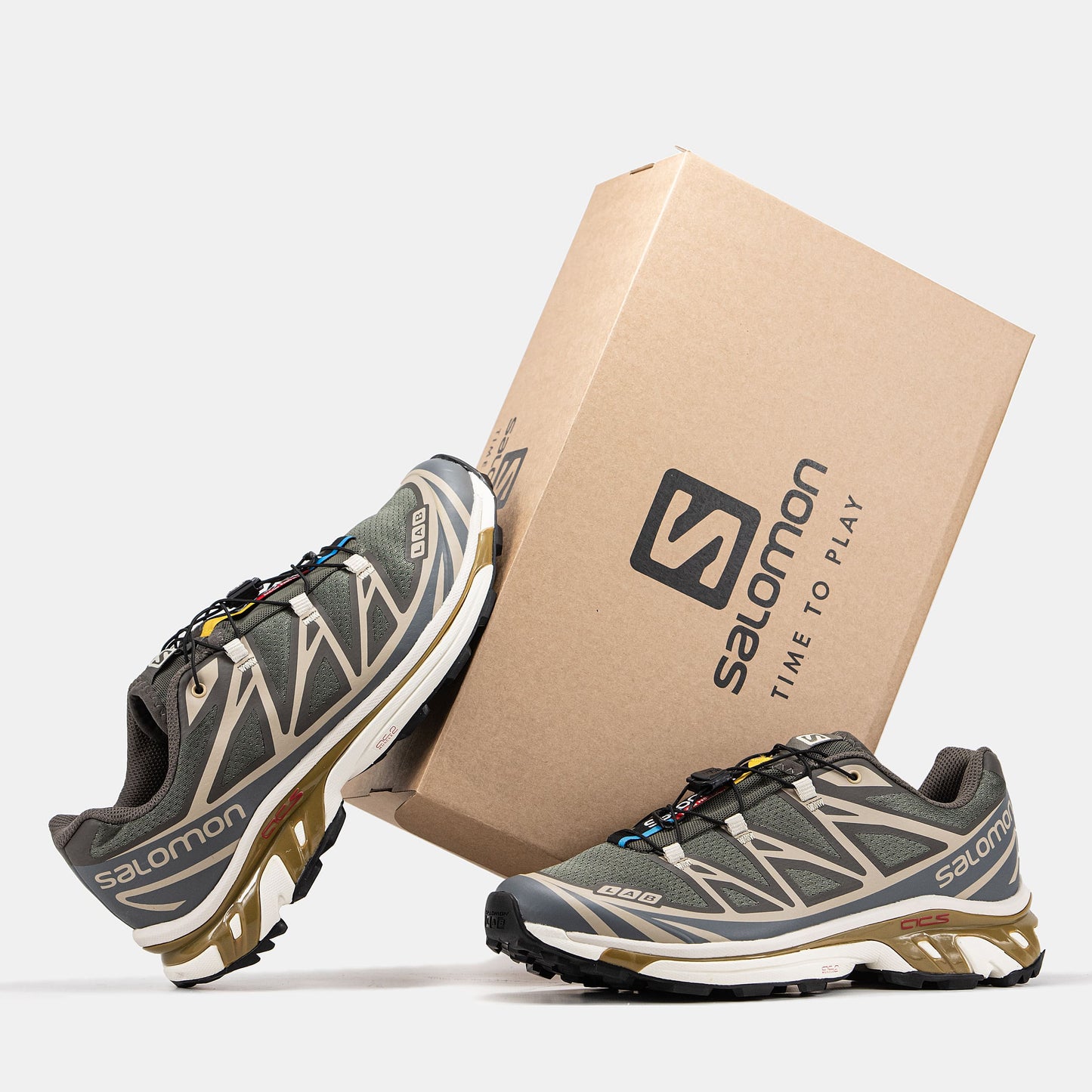 Salomon XT-6 Soft Ground Grey