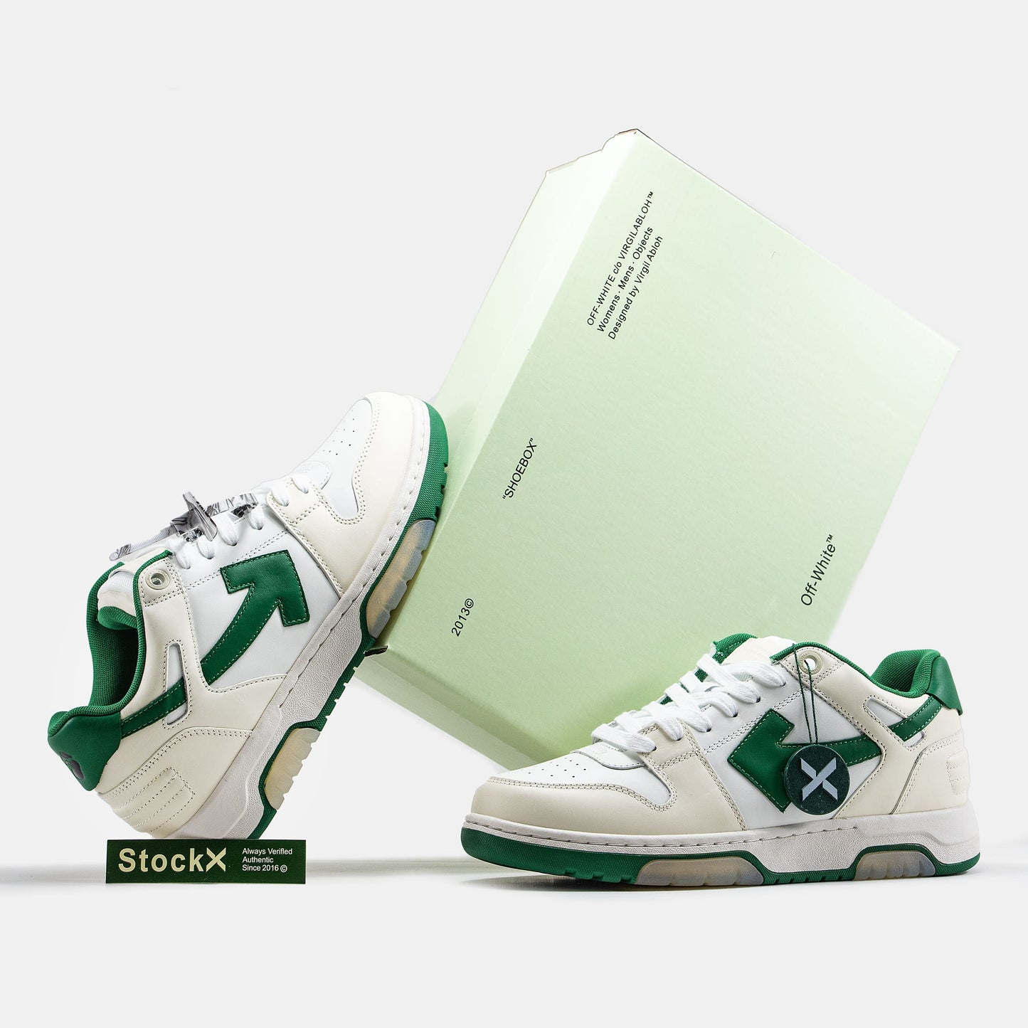 Off-White Out of Office Beige Green