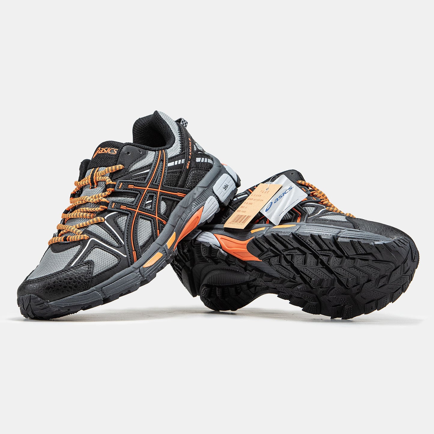 Asics Gel-Kahana 8 Grey Black Orange