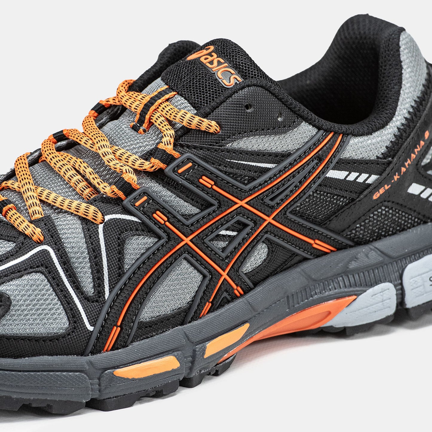 Asics Gel-Kahana 8 Grey Black Orange