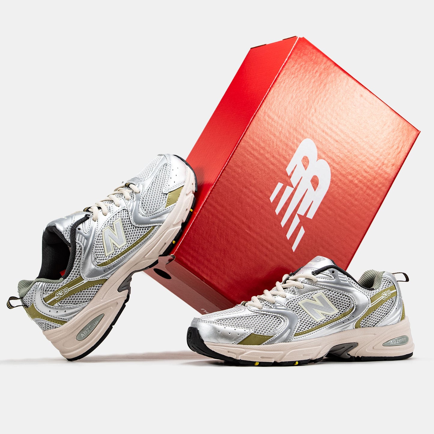 New Balance 530 Silver Yellow