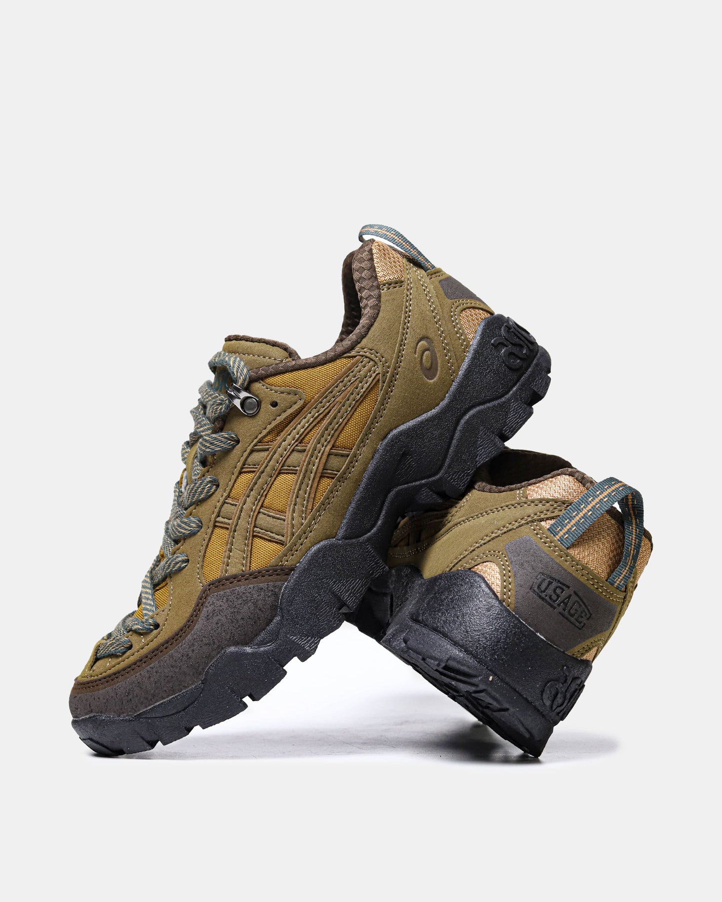 U.sage x Asics Gel-Pickax Modern Safari Brown
