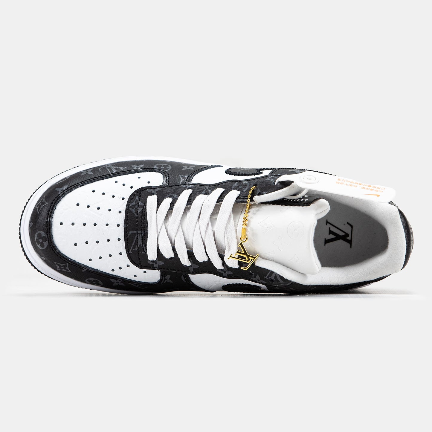 Nike Air Force 1 x Louis Vuitton Black White