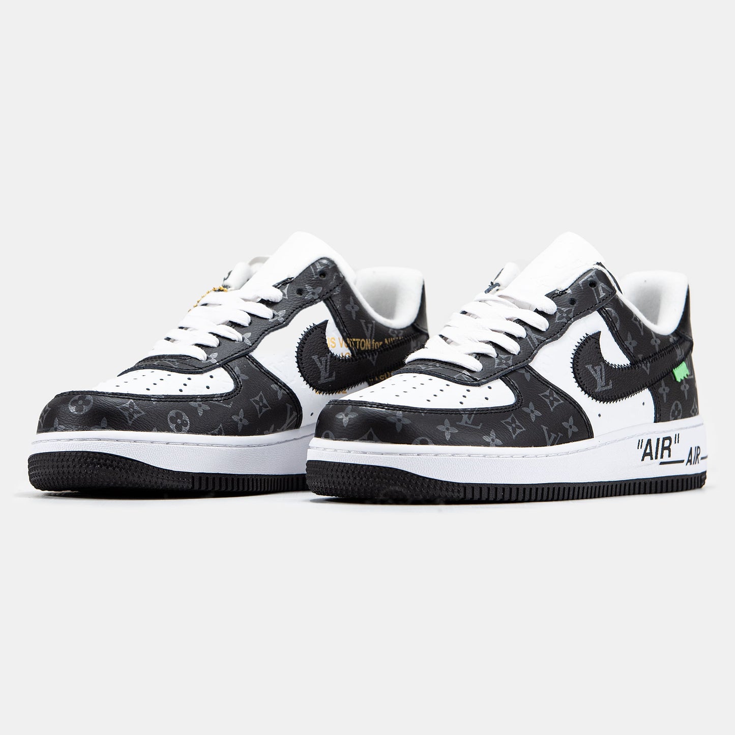 Nike Air Force 1 x Louis Vuitton Black White