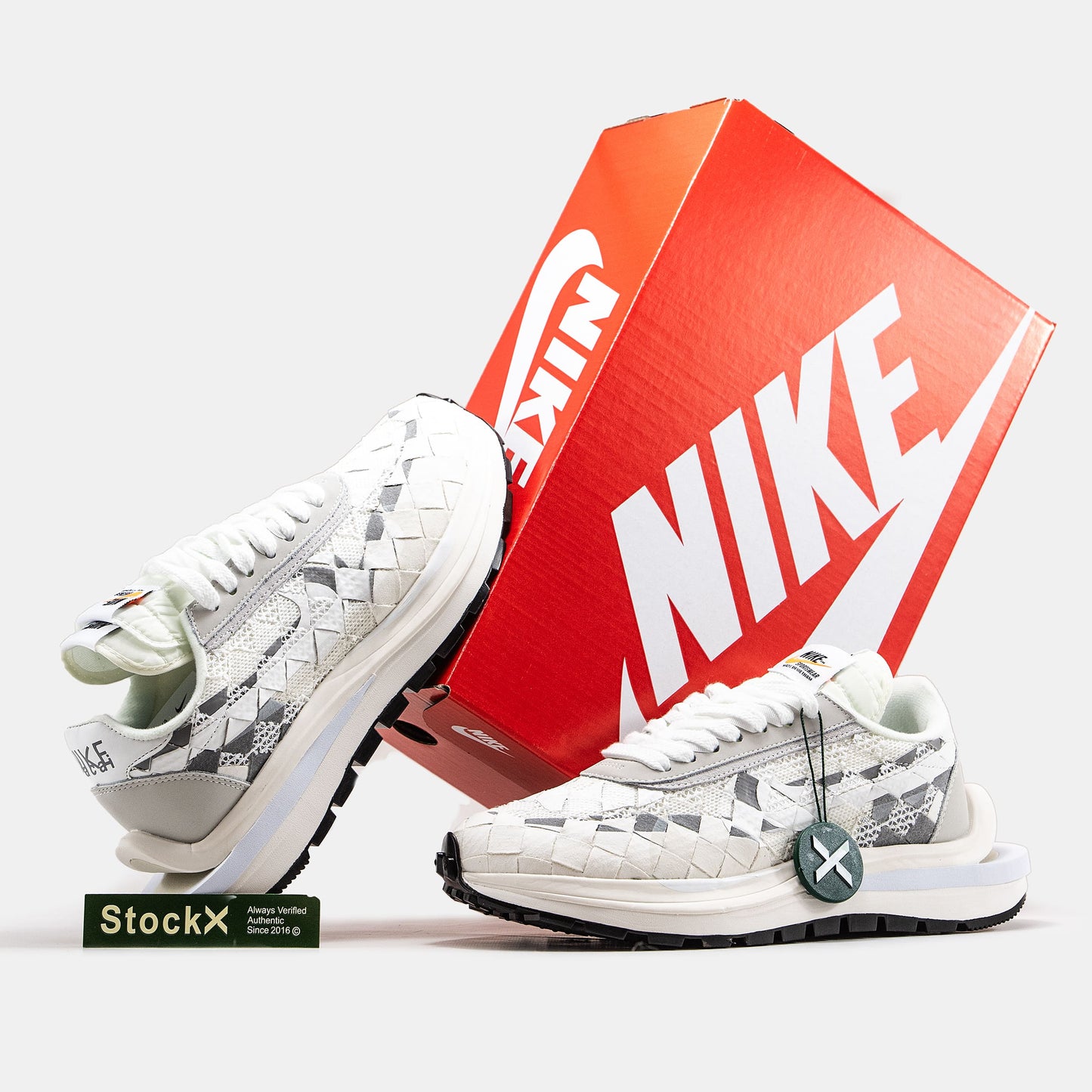 Nike Sacai VaporWaffle x Jean Paul Gaultier White