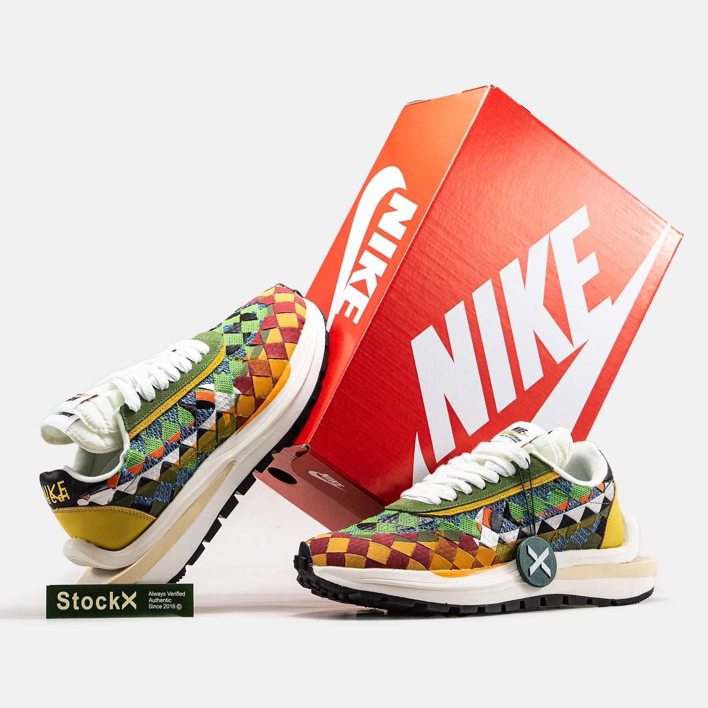 Nike Sacai VaporWaffle x Jean Paul Gaultier Green