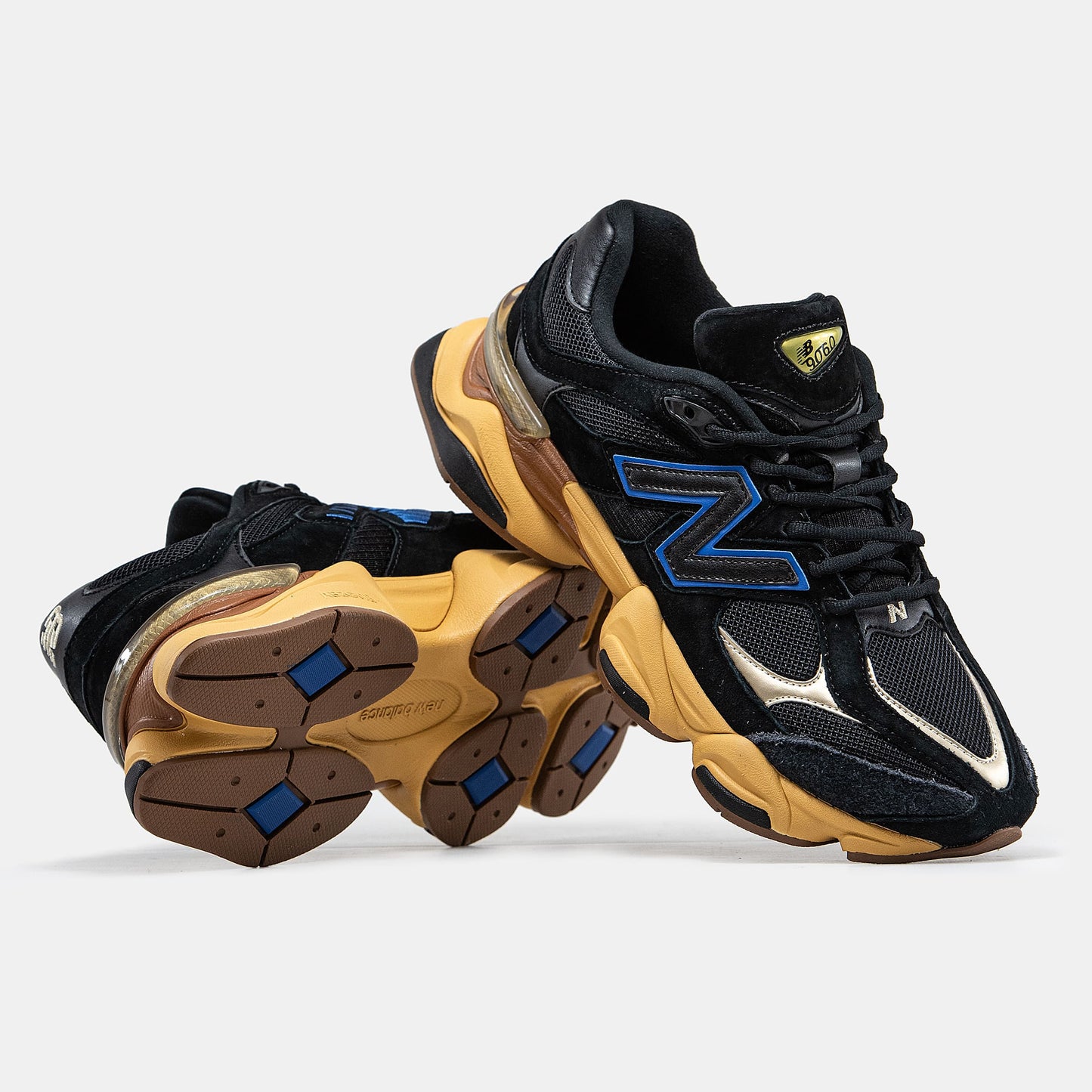 New Balance 9060 Black Beige / Black Royal Gum