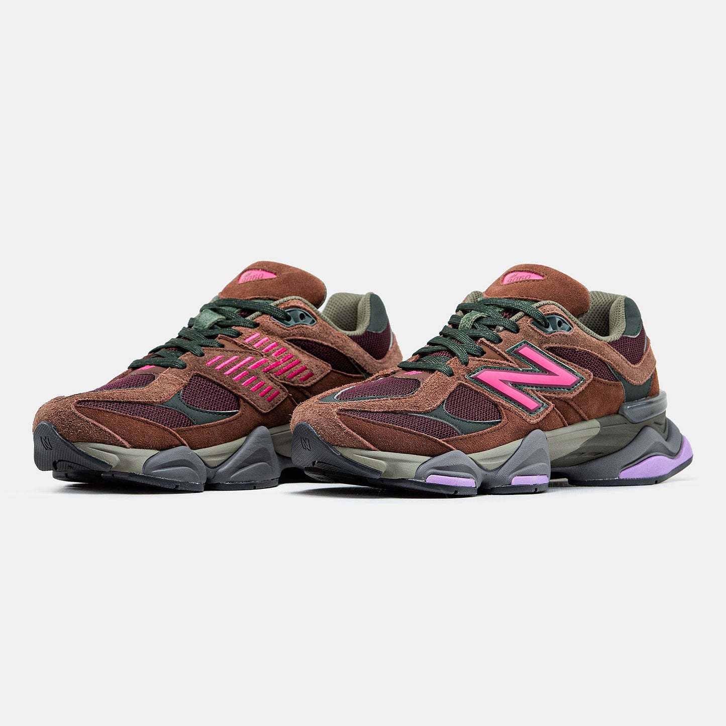 New Balance 9060 Rich Oak Burgundy