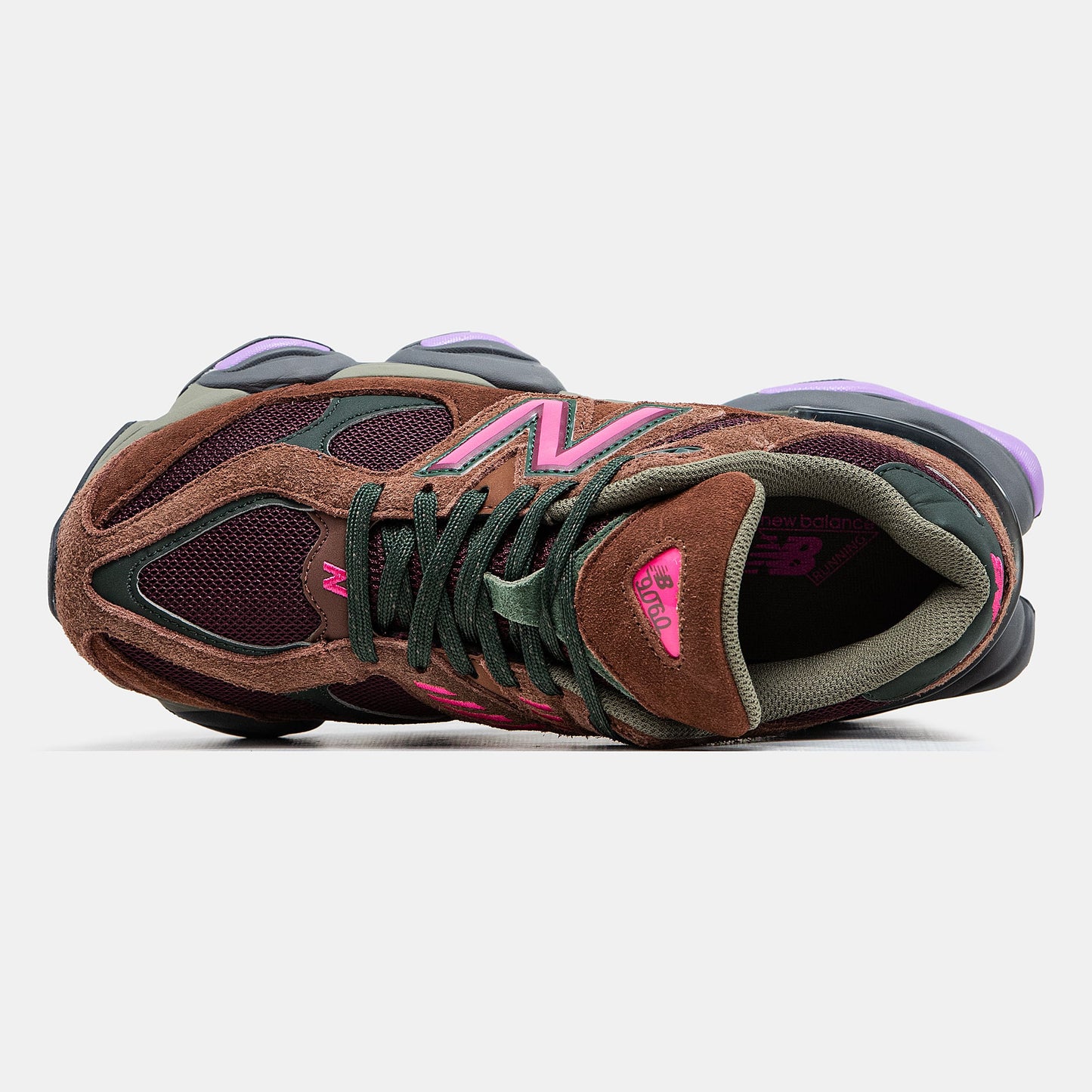 New Balance 9060 Rich Oak Burgundy