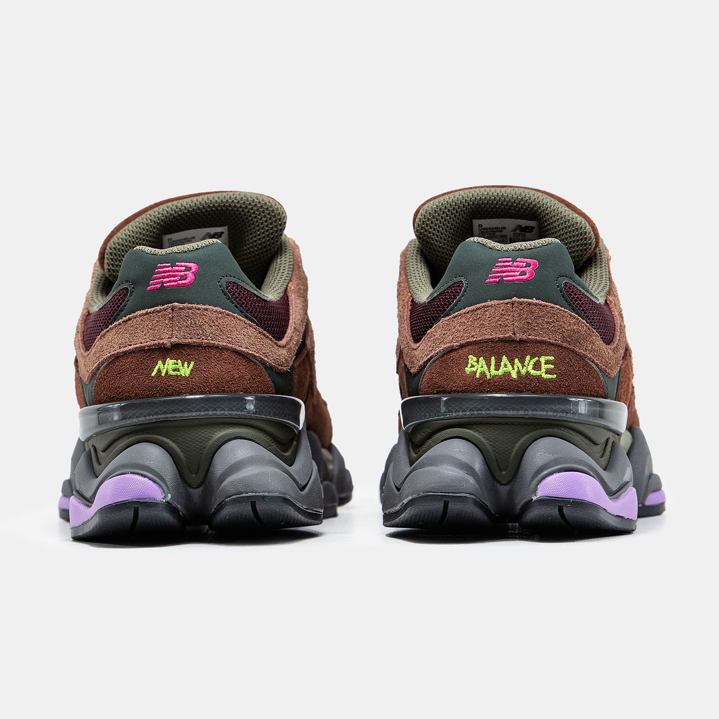New Balance 9060 Rich Oak Burgundy