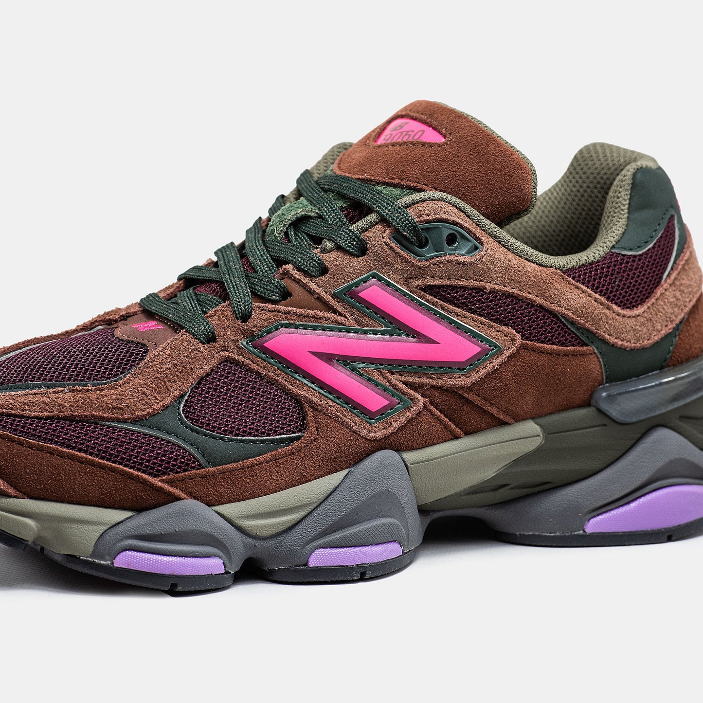 New Balance 9060 Rich Oak Burgundy