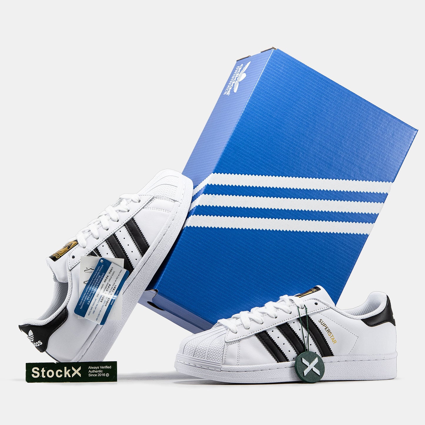 Adidas Superstar White Black