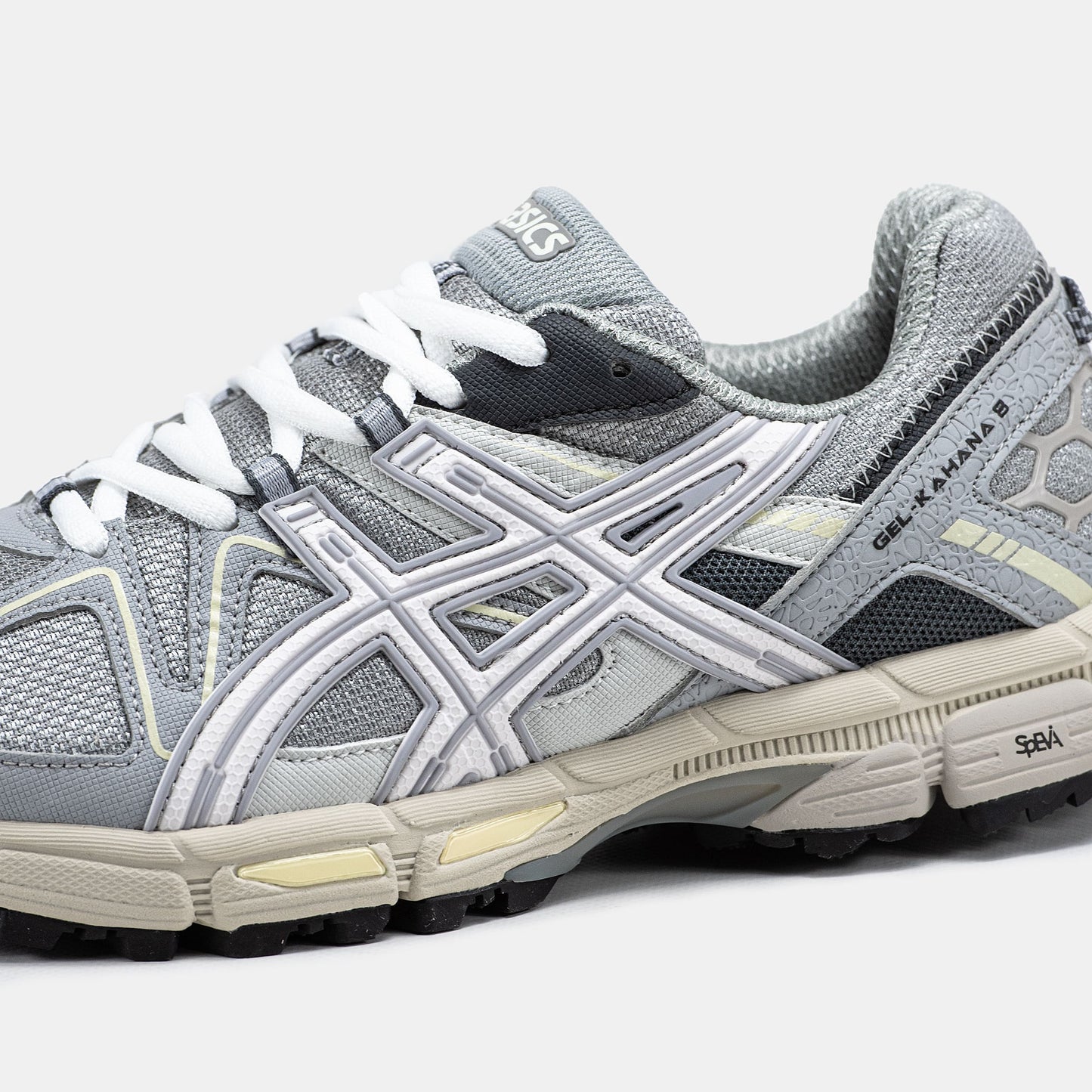 Asics Gel-Kahana 8 White Grey