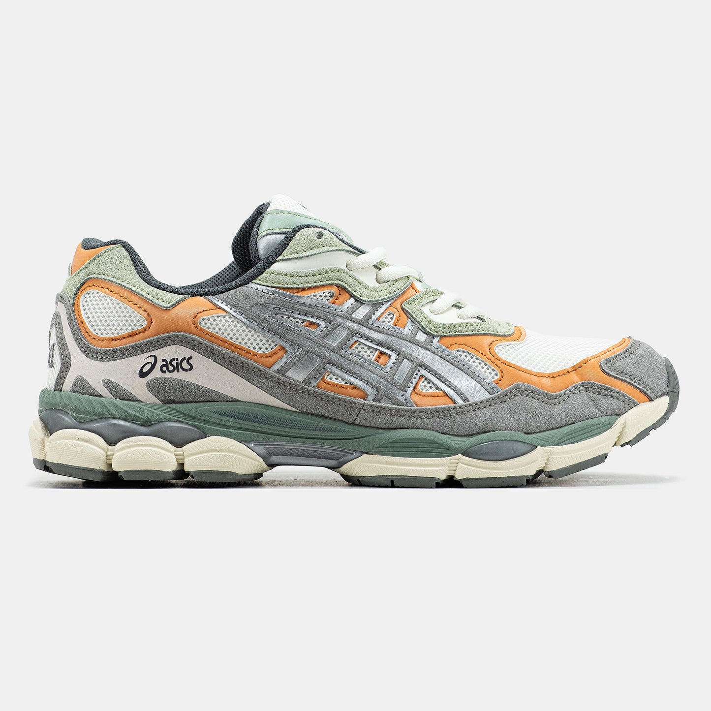 Asics Gel-NYC Green Grey Orange