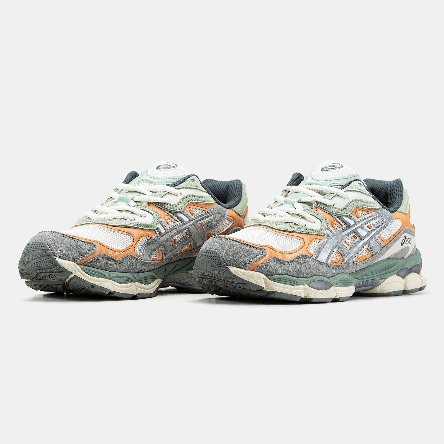 Asics Gel-NYC Green Grey Orange