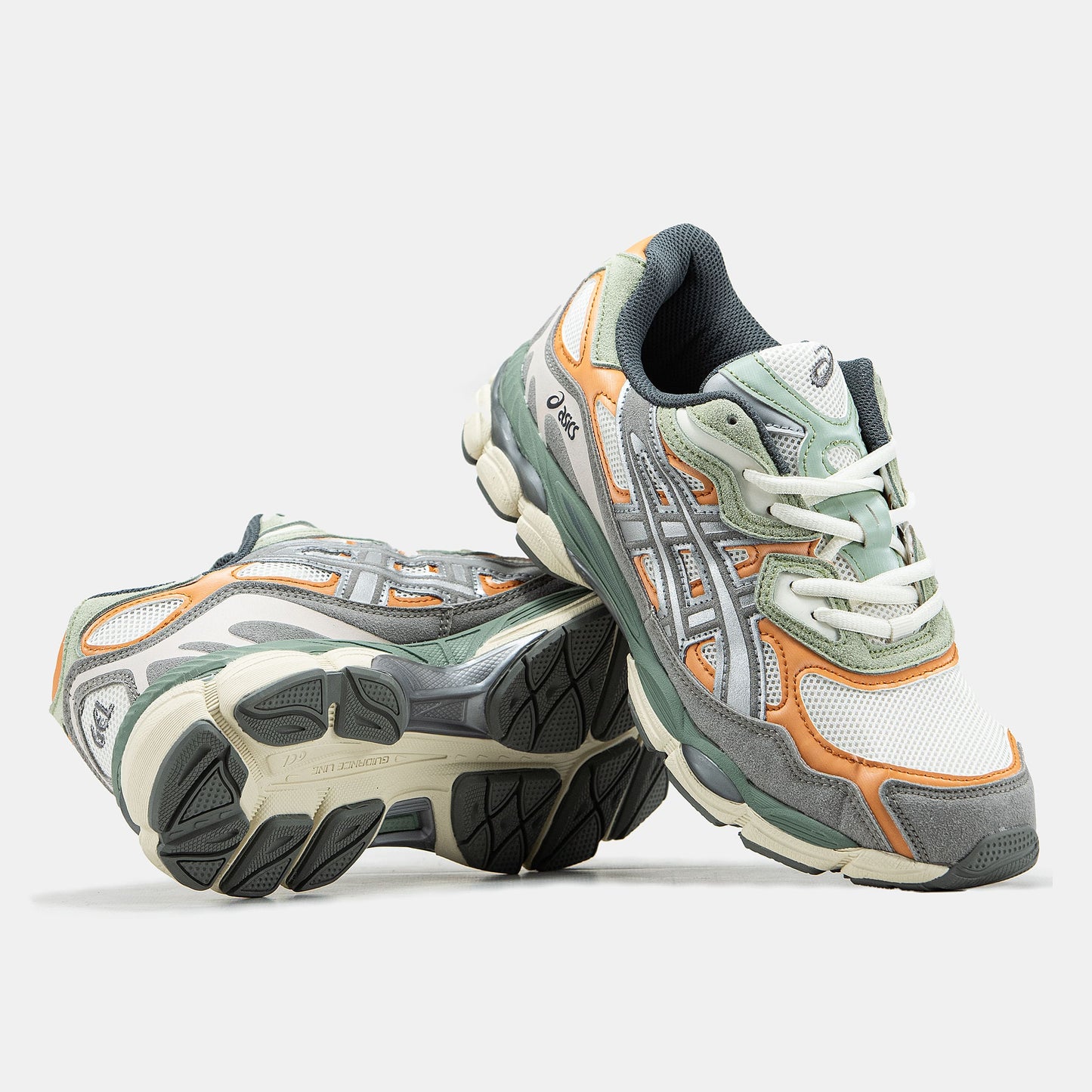 Asics Gel-NYC Green Grey Orange