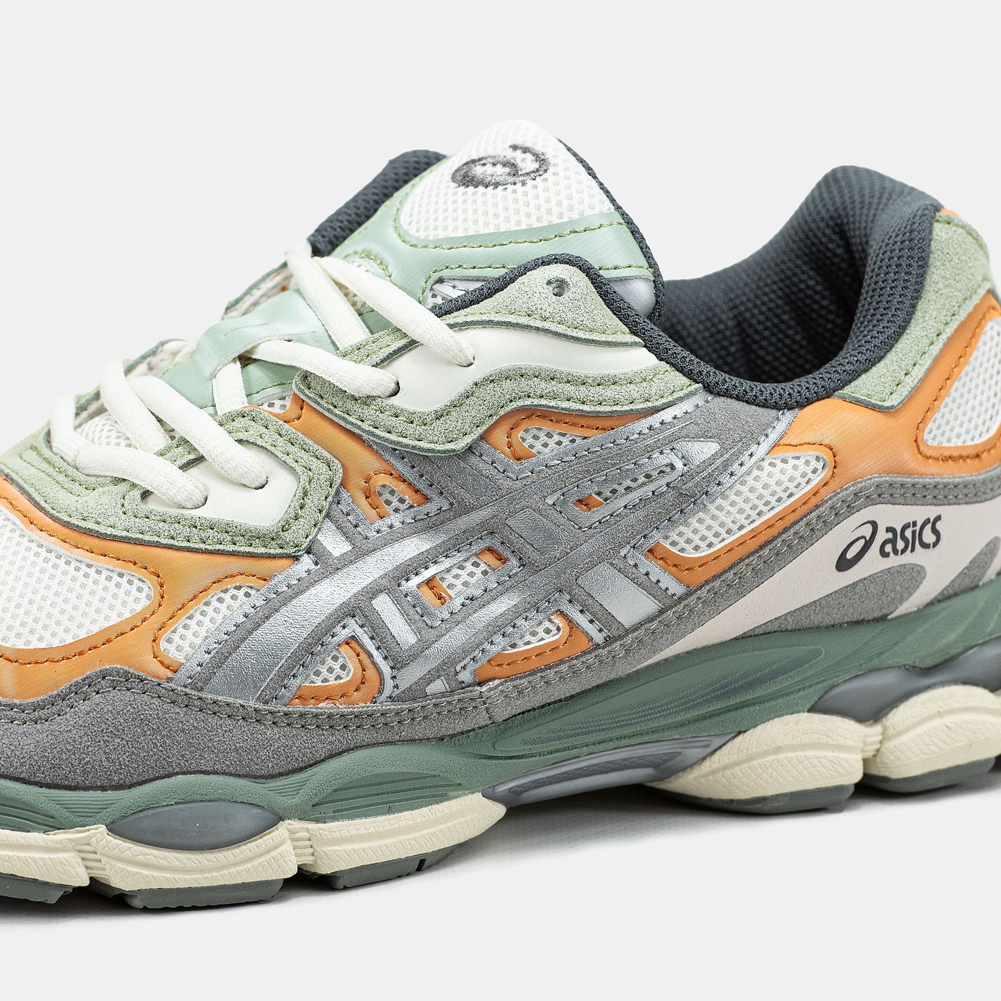 Asics Gel-NYC Green Grey Orange