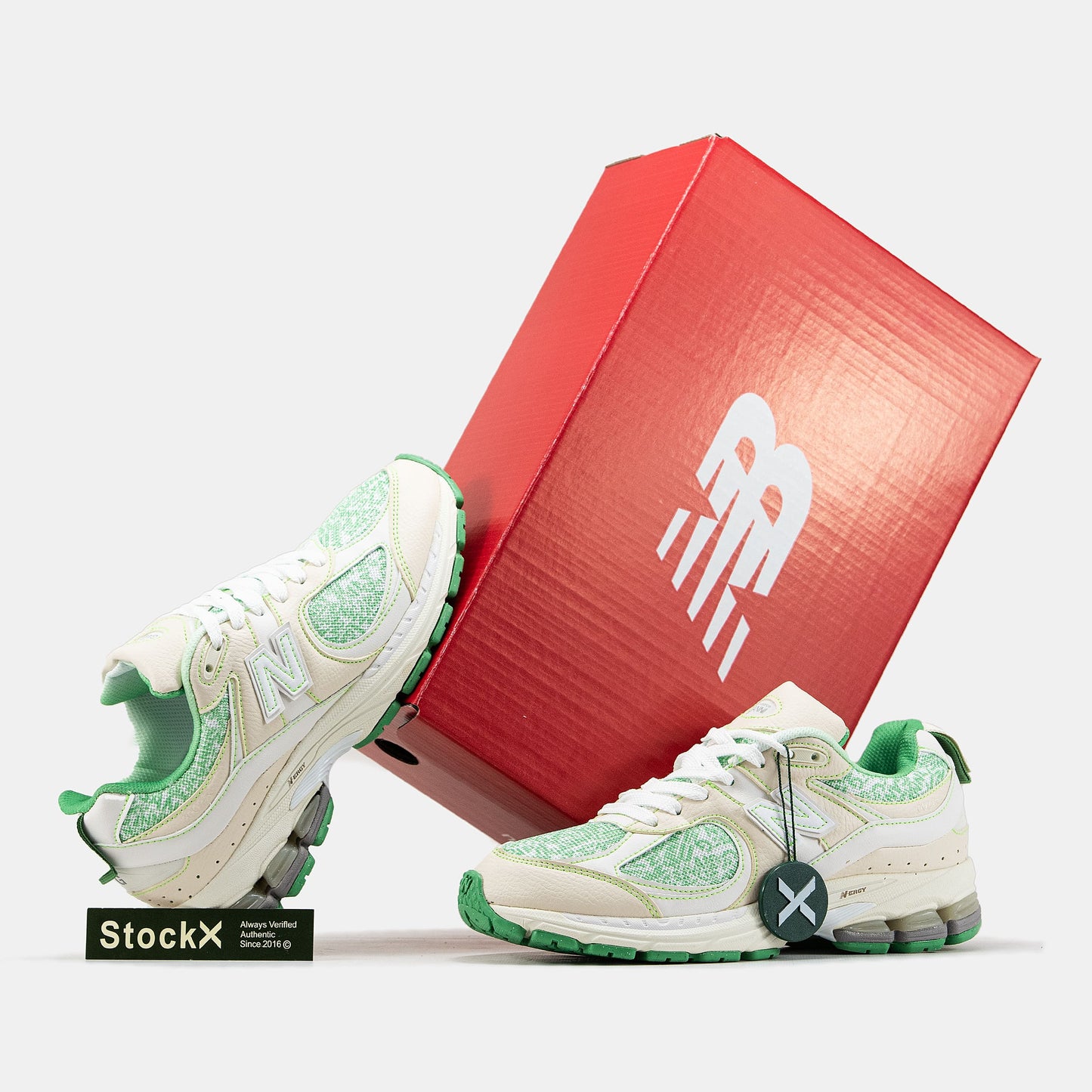New Balance 2002R x Ganni Beige Cream