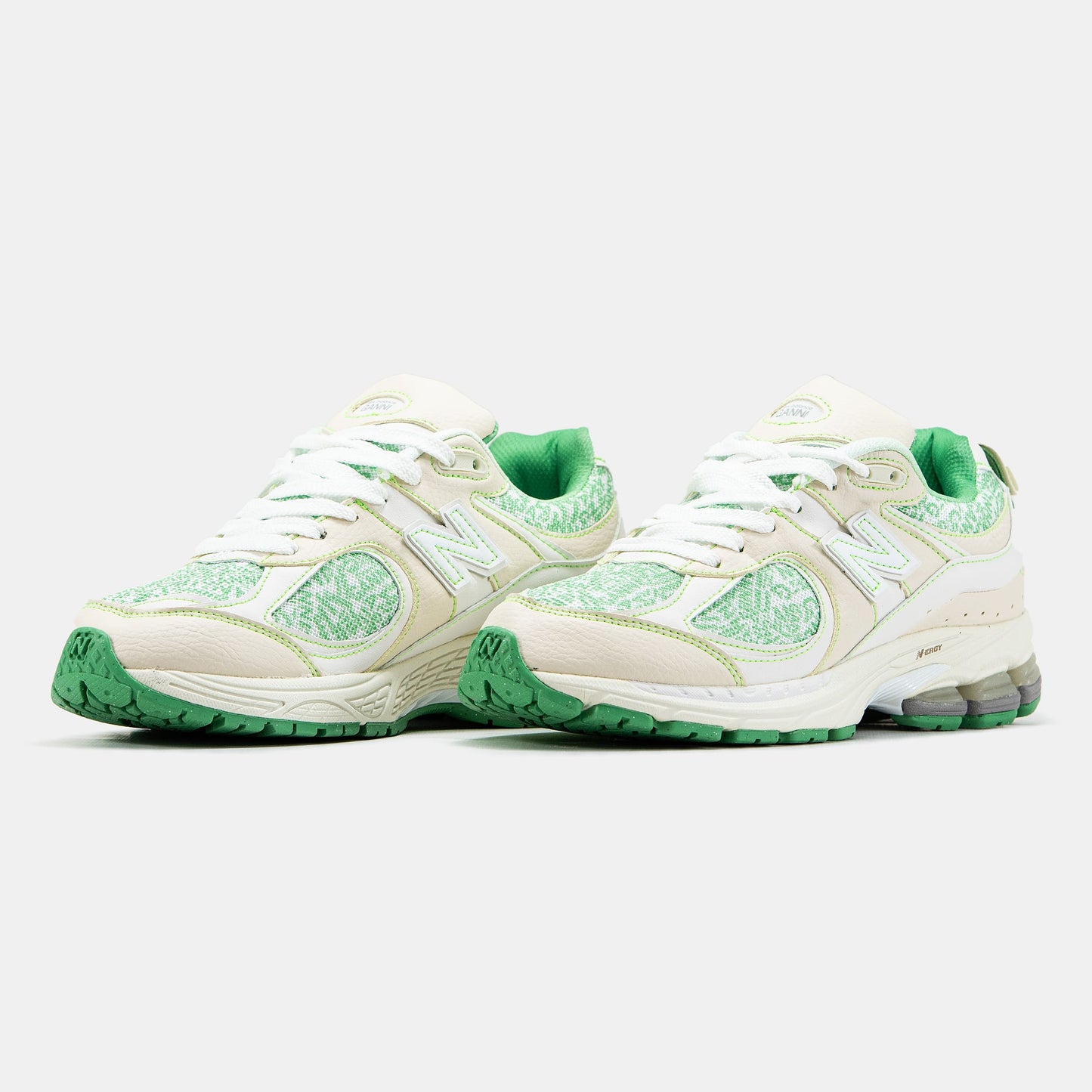New Balance 2002R x Ganni Beige Cream