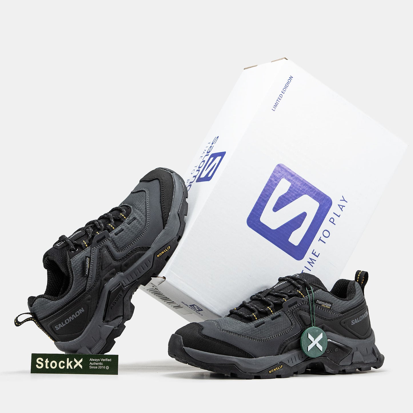 Salomon Quest Element Thinsulate Grey Black