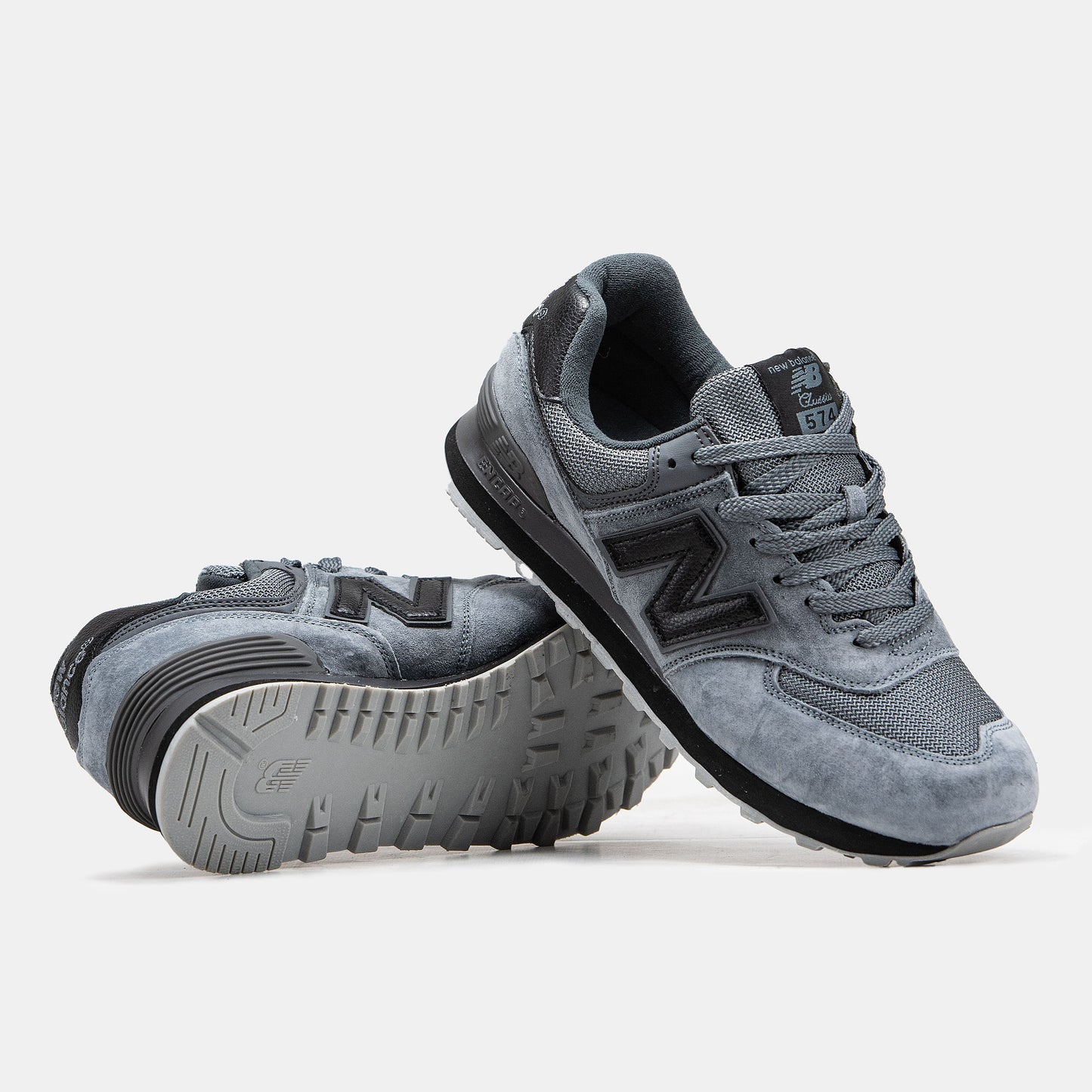 New Balance 574 Blue Black