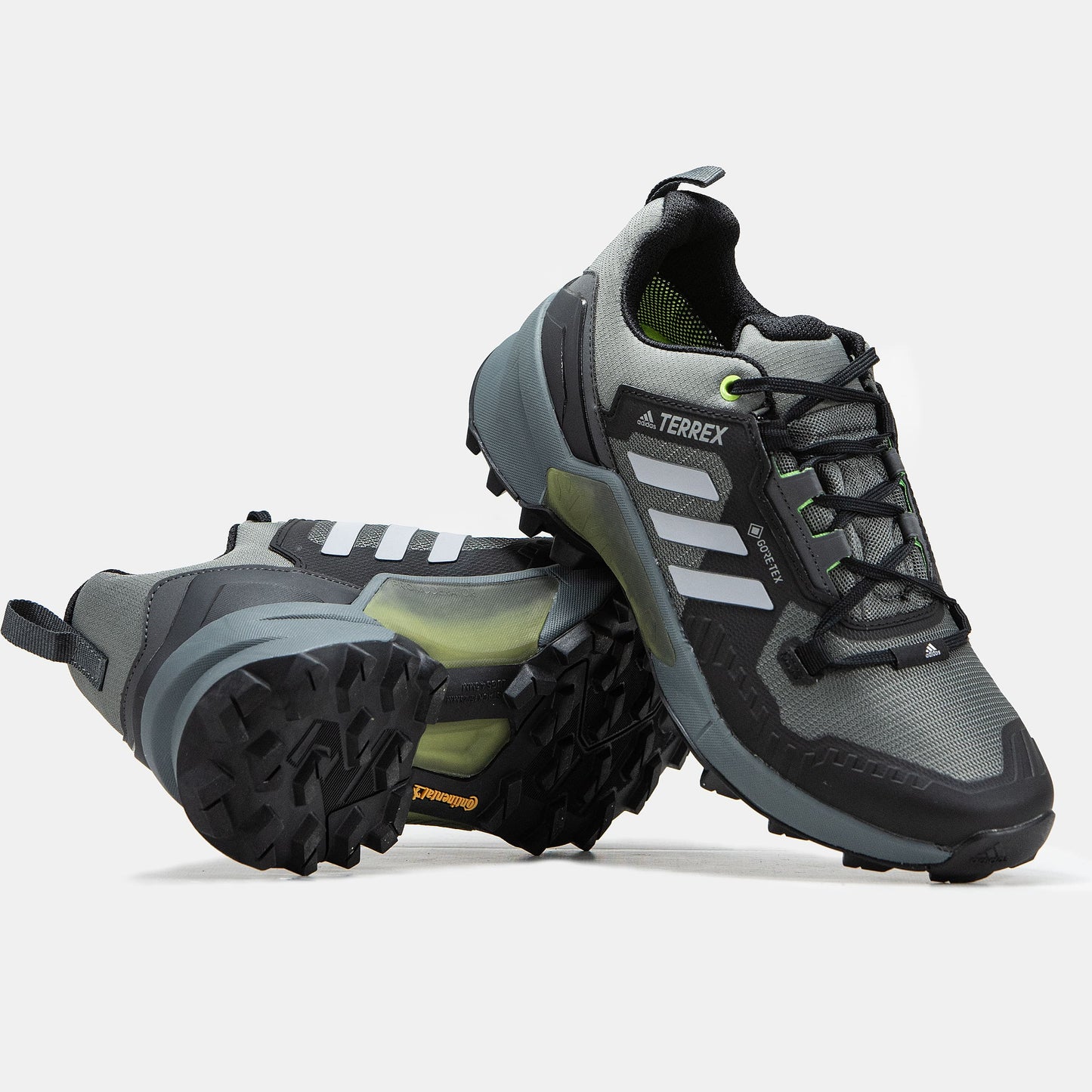 Adidas Terrex Swift R Gore-Tex Grey Black Neon