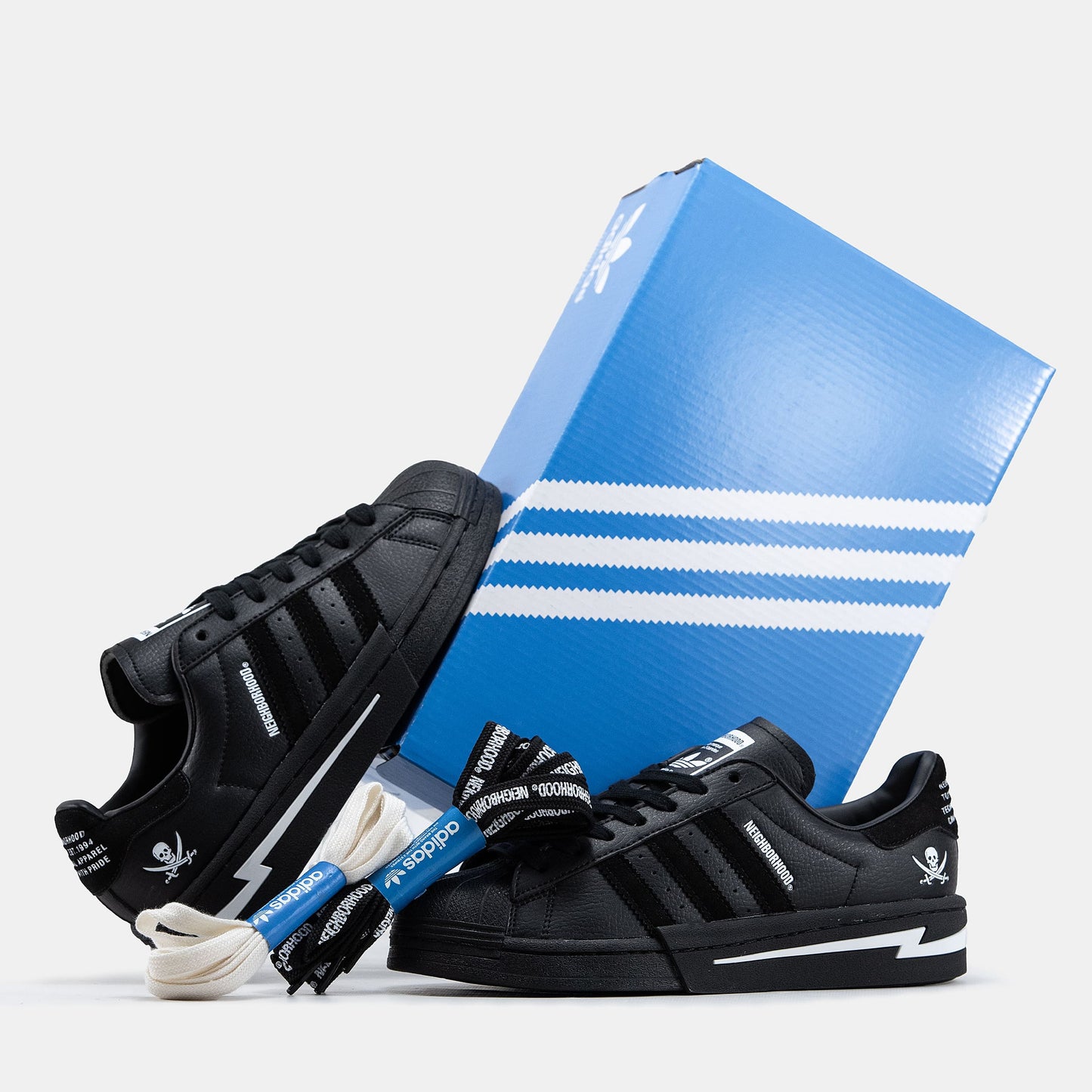 Adidas Superstar x Neighborhood Black