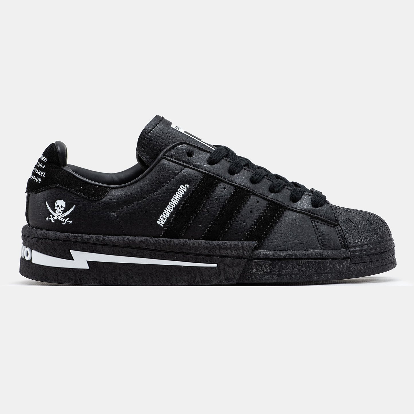 Adidas Superstar x Neighborhood Black