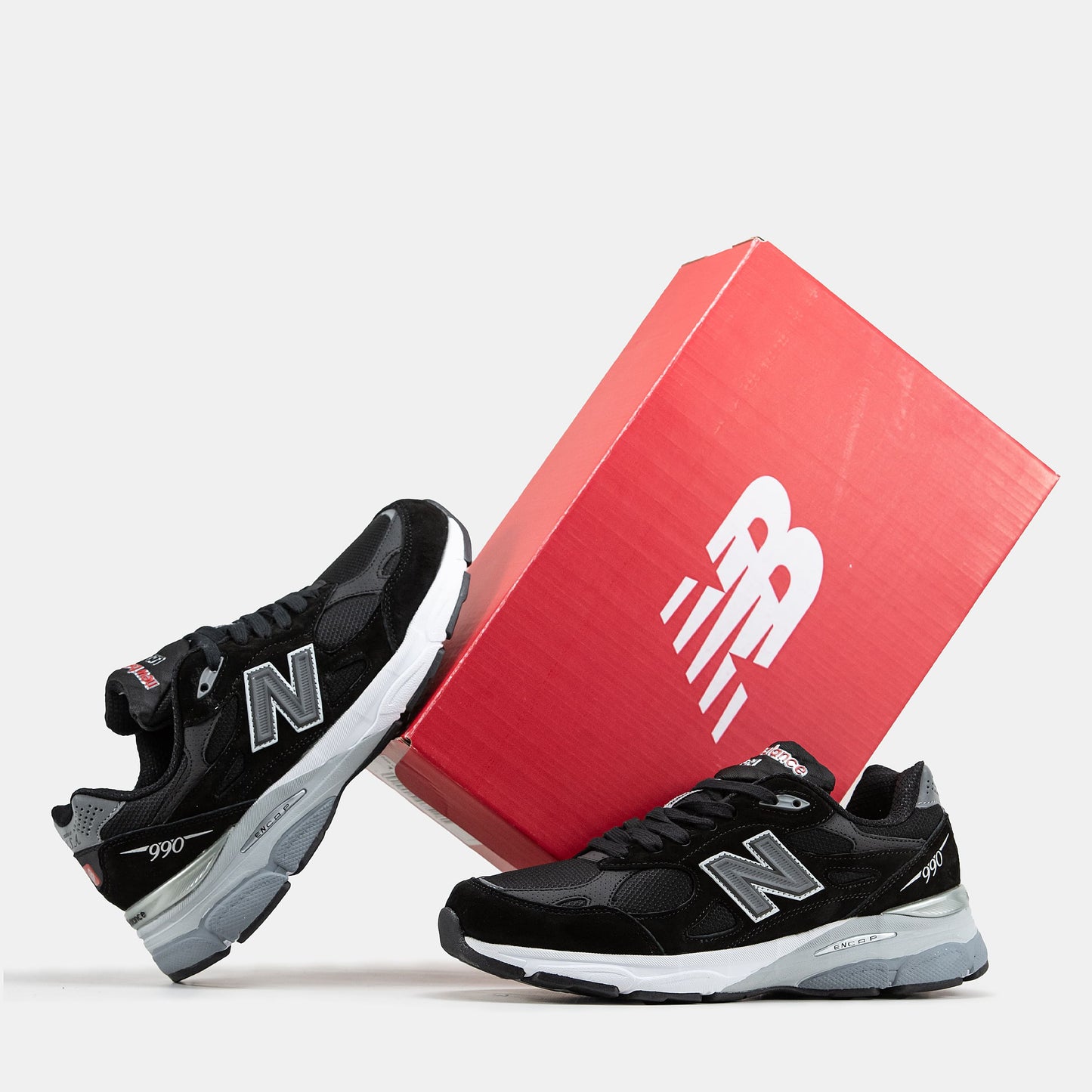 New Balance 990 Black Grey White
