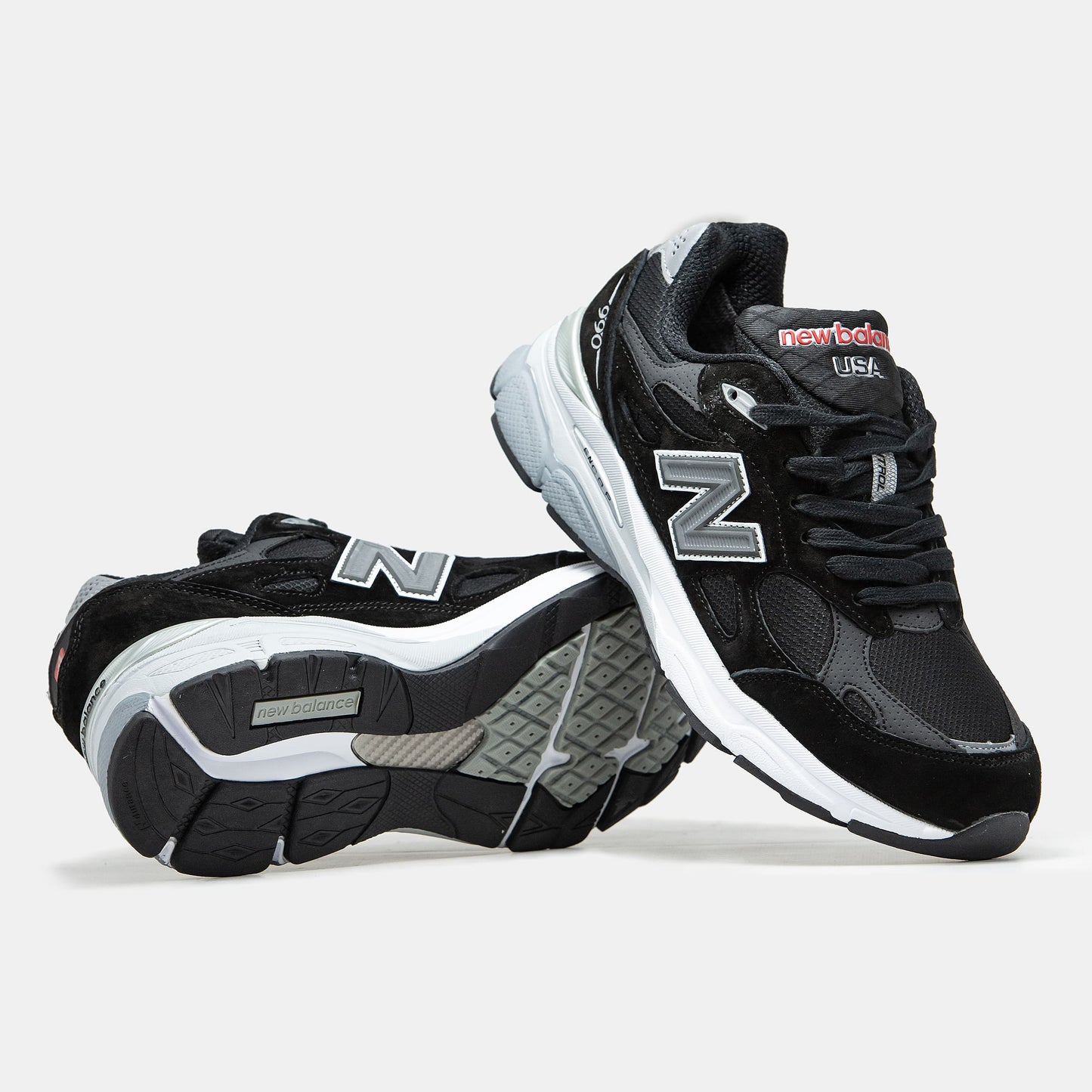 New Balance 990 Black Grey White