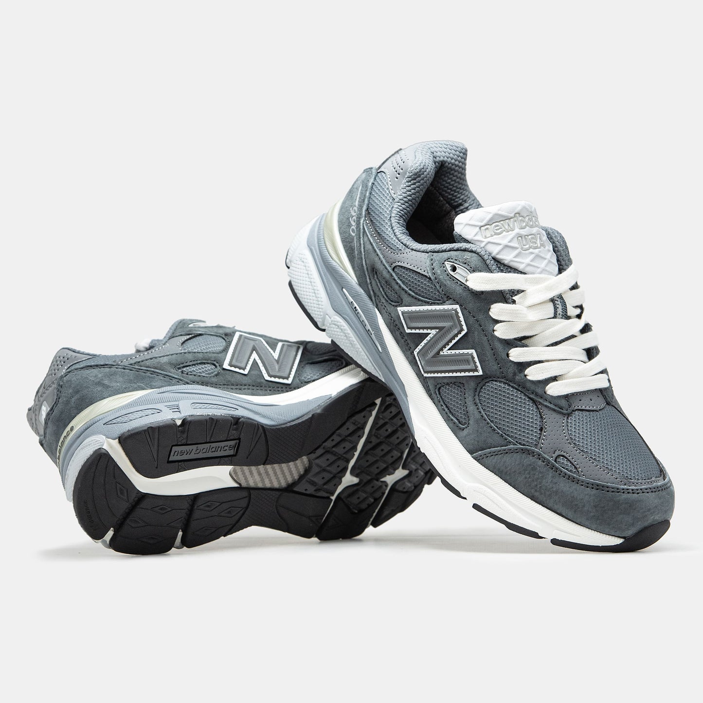 New Balance 990 Grey White
