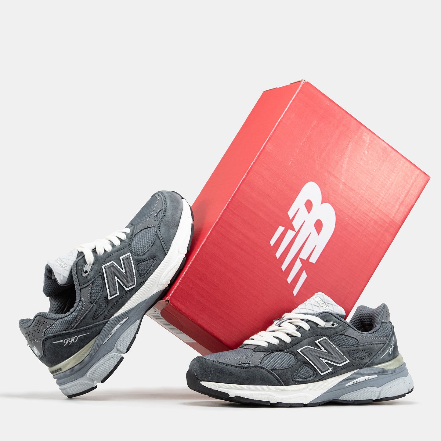 New Balance 990 Grey White